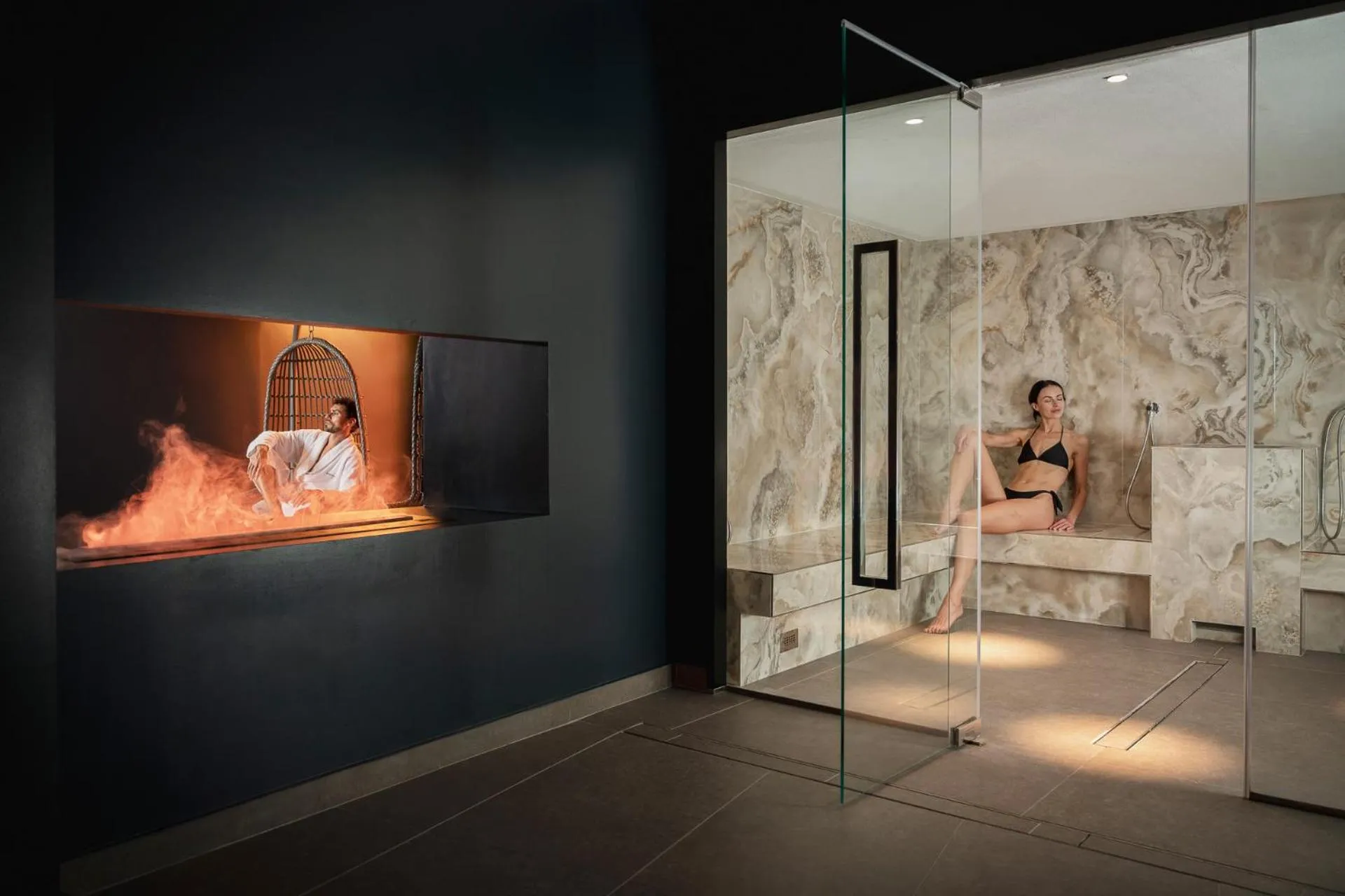 Spa and wellness centre/facilities in Savoia Hotel Rimini