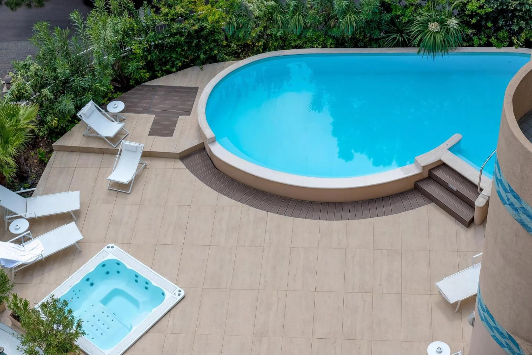 Swimming pool in Savoia Hotel Rimini