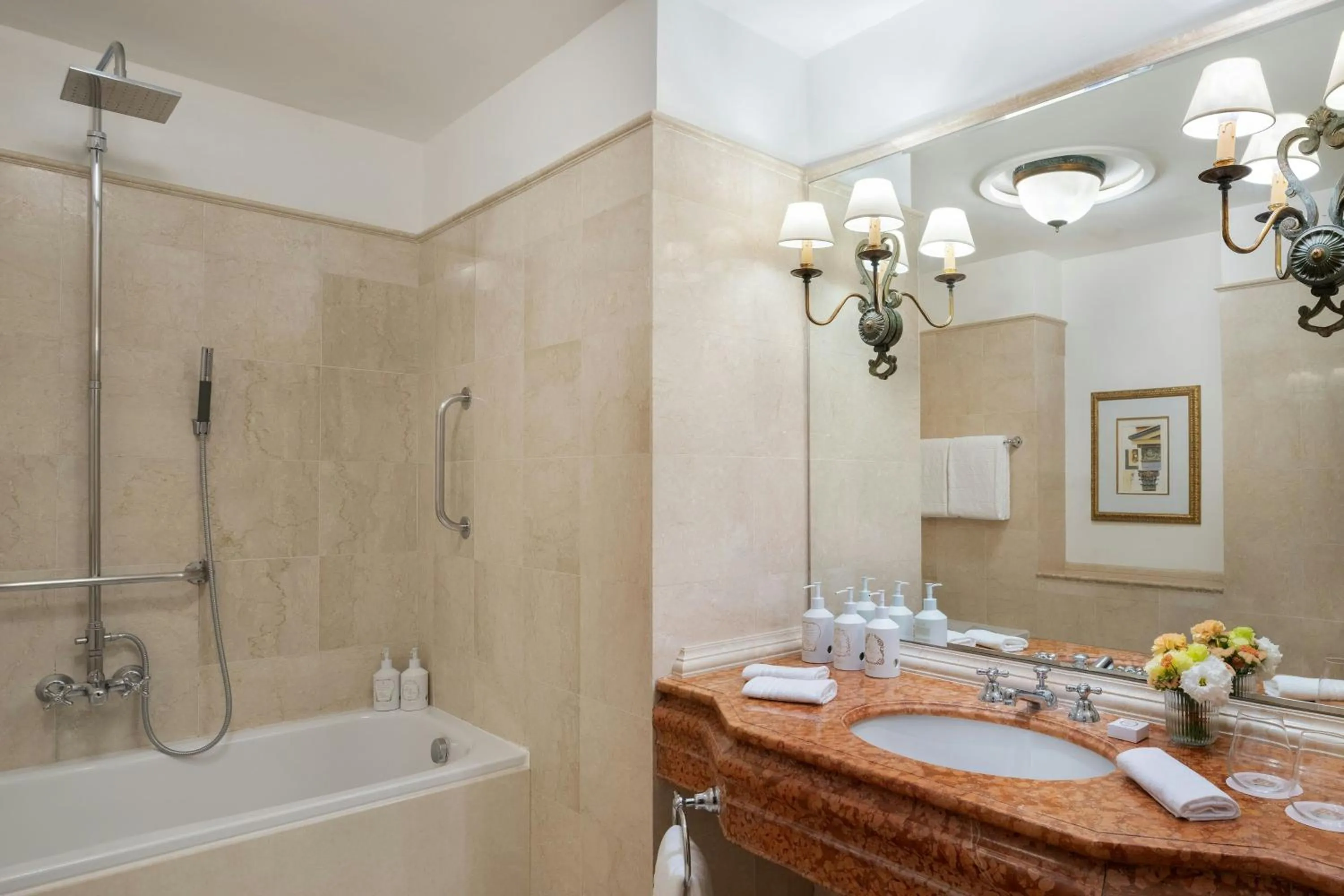 Bathroom in The Excelsior, a Luxury Collection Hotel, Florence