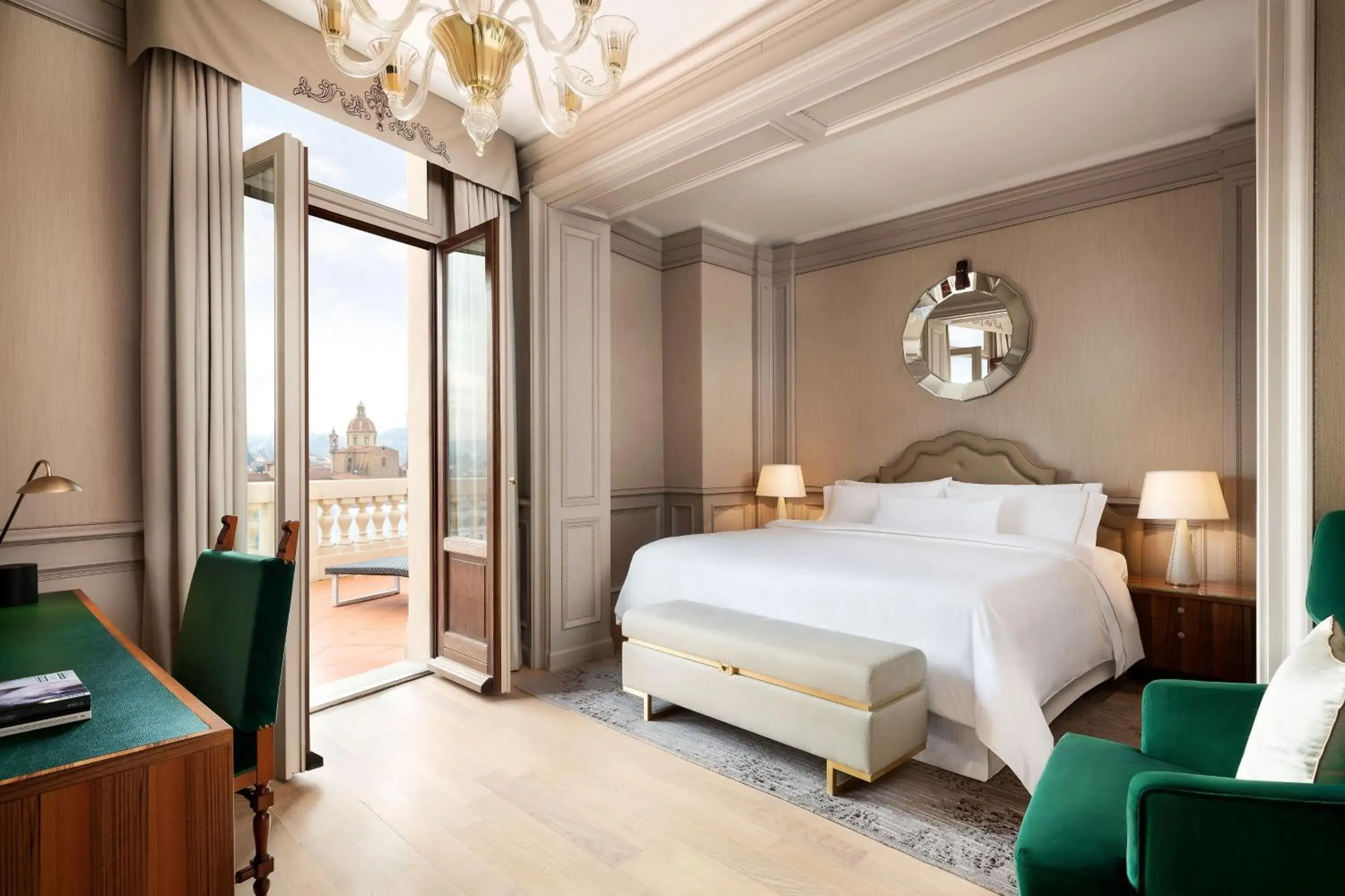 Penthouse, Guest room, 1 King in The Excelsior, a Luxury Collection Hotel, Florence Penthouse, Guest room, 1 King in The Excelsior, a Luxury Collection Hotel, Florence