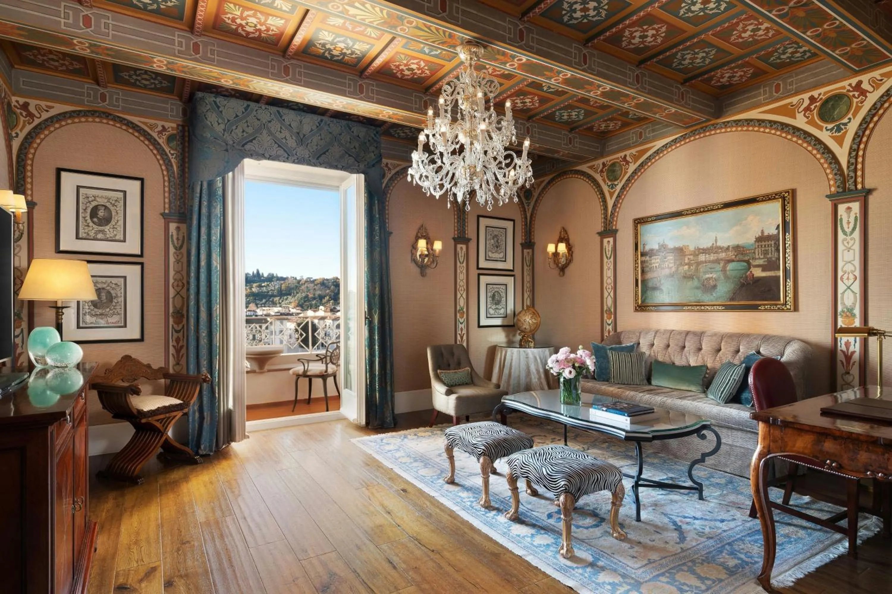 Living room in The St. Regis Florence