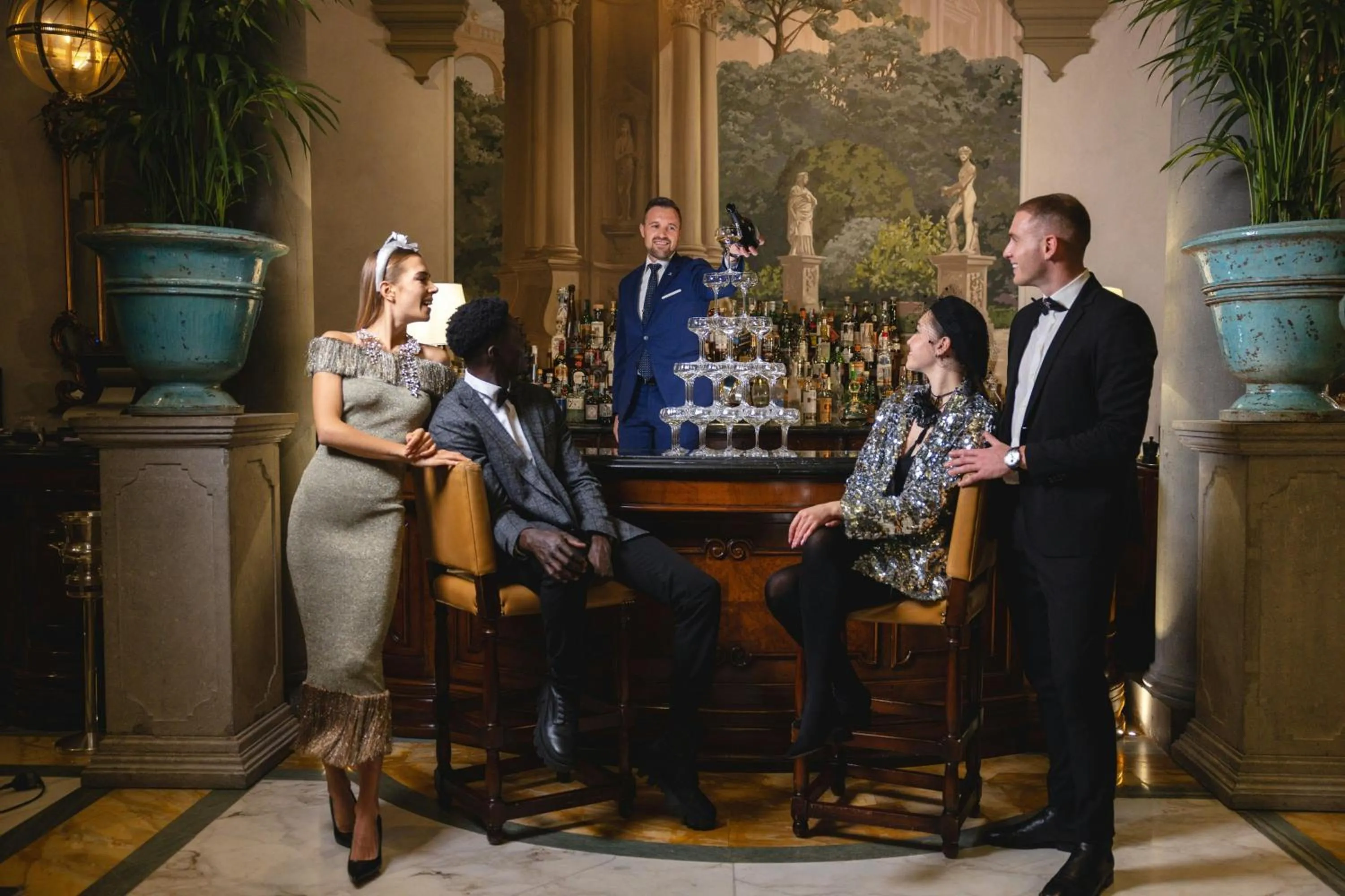 Lounge or bar in The St. Regis Florence