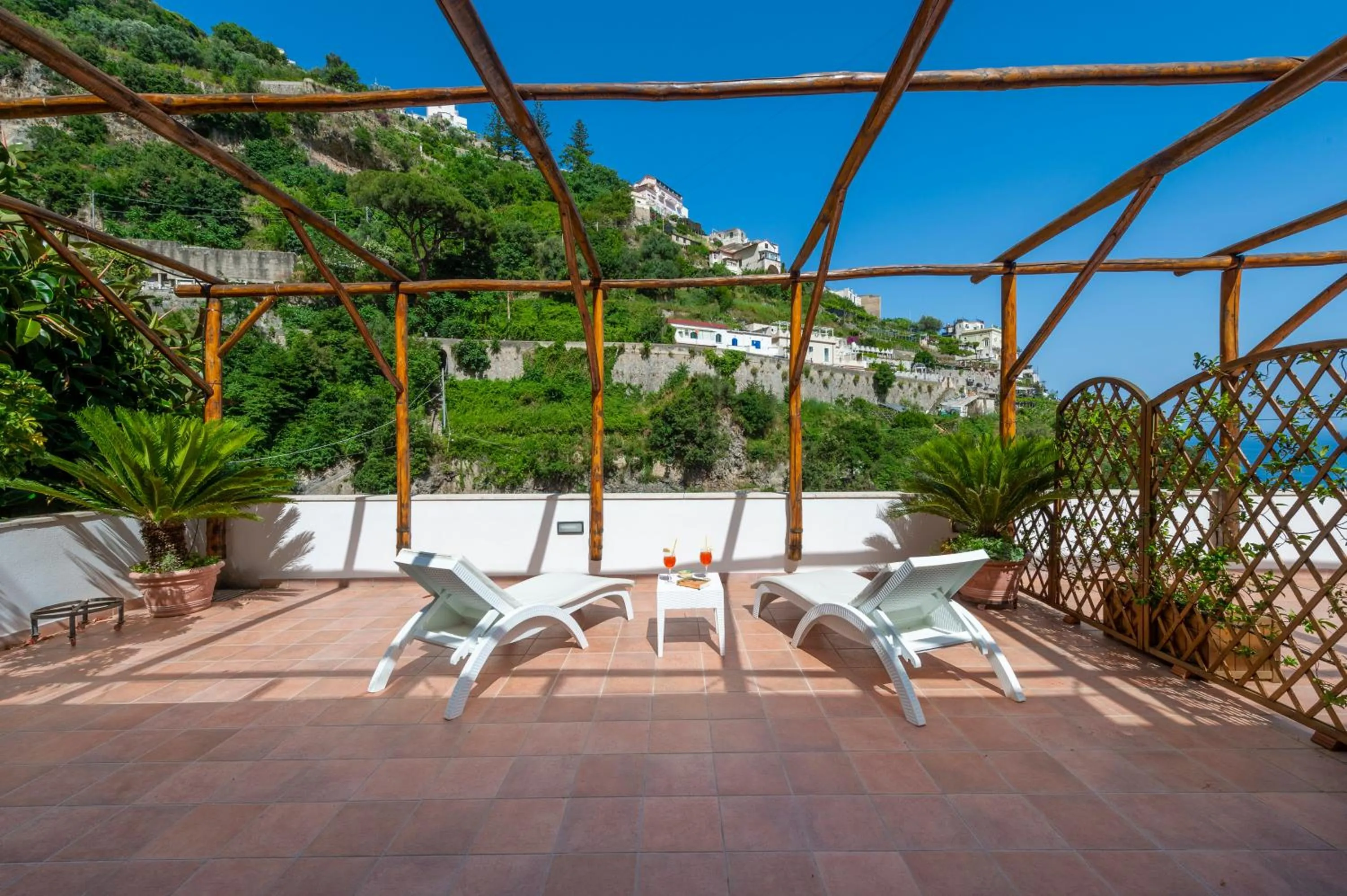 Balcony/Terrace in Hotel La Pergola