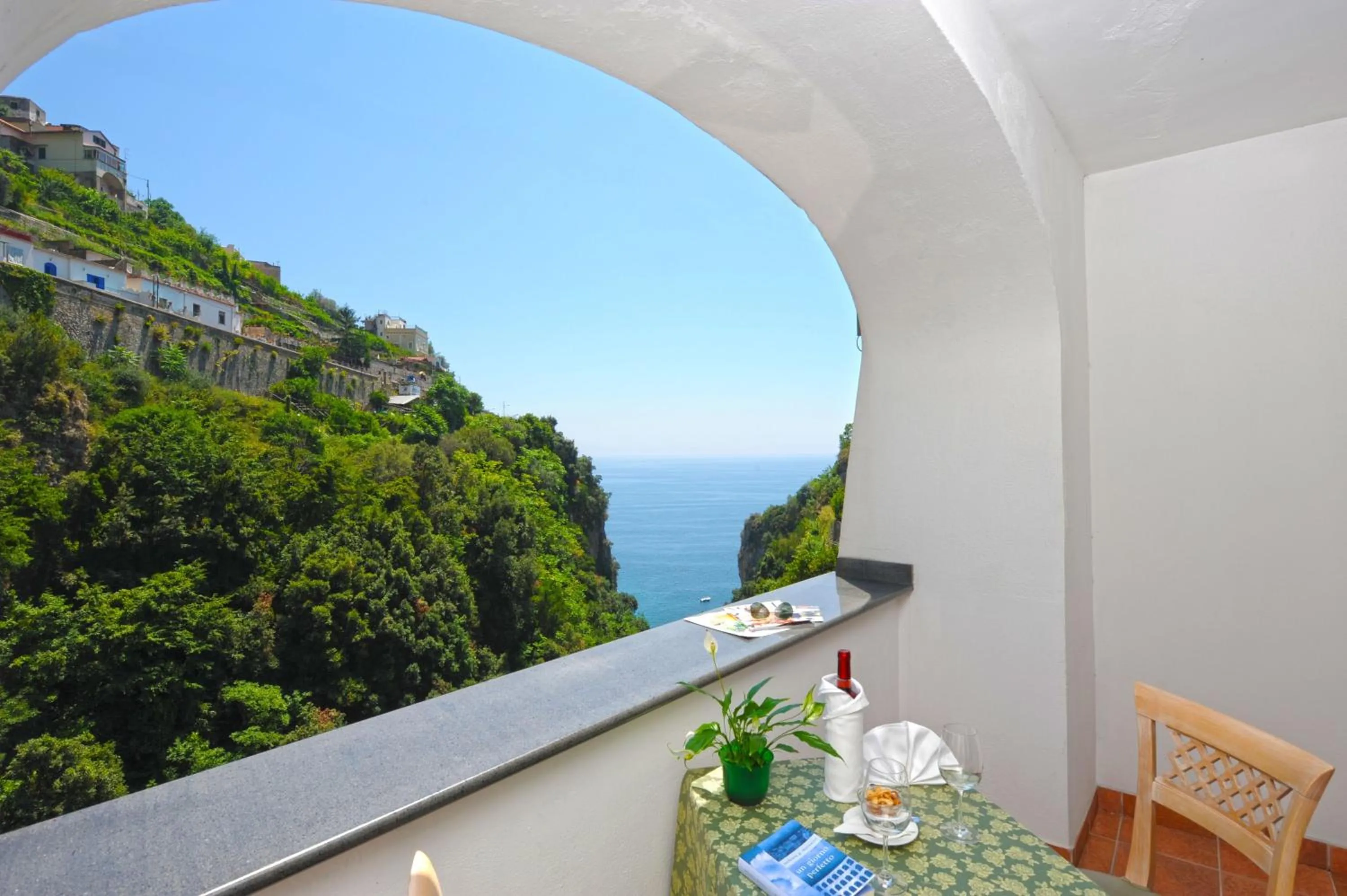 Sea view in Hotel La Pergola