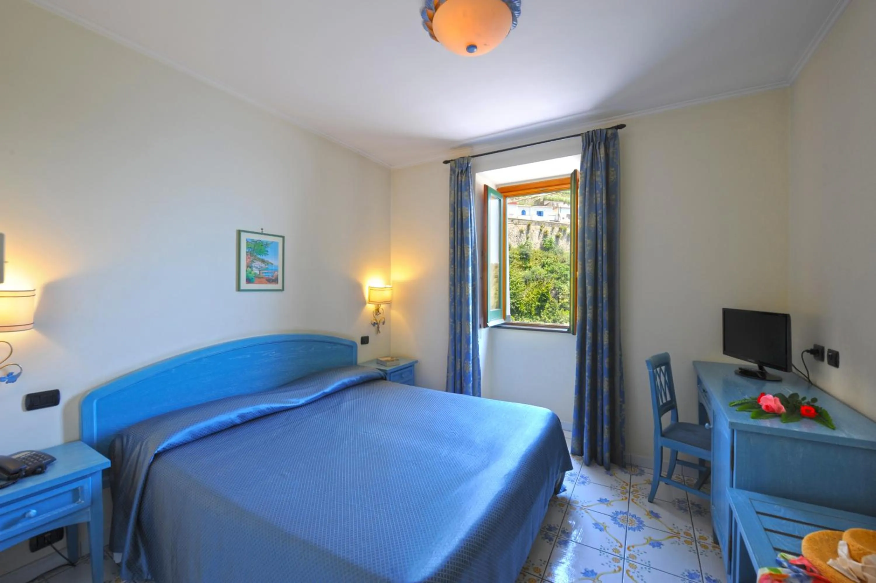 Bedroom, Bed in Hotel La Pergola