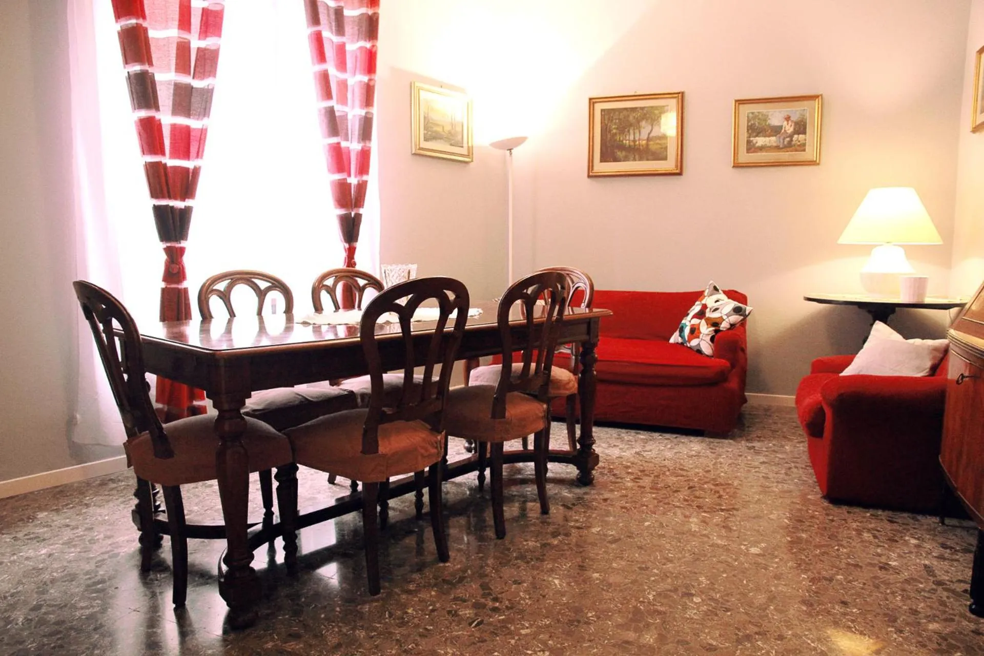 Living room in Maflava apartment