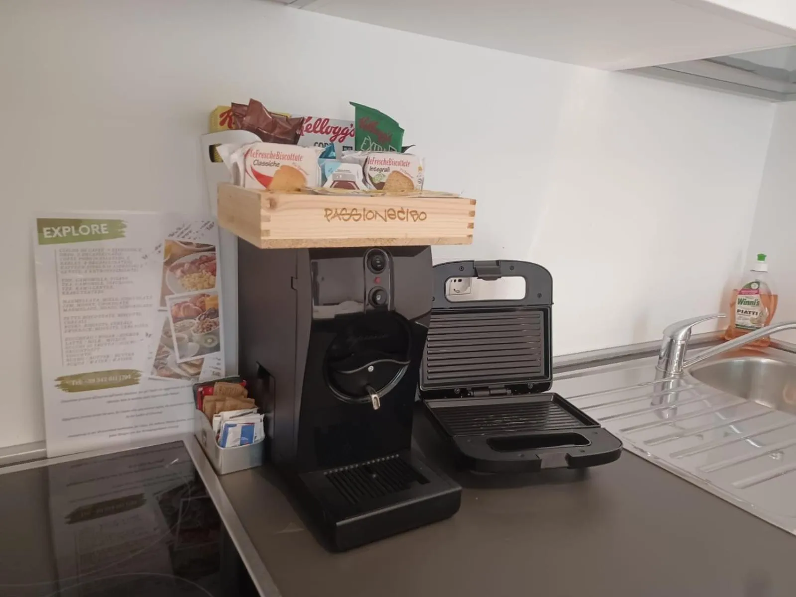 Kitchen or kitchenette in Superior Beach Aparthotel