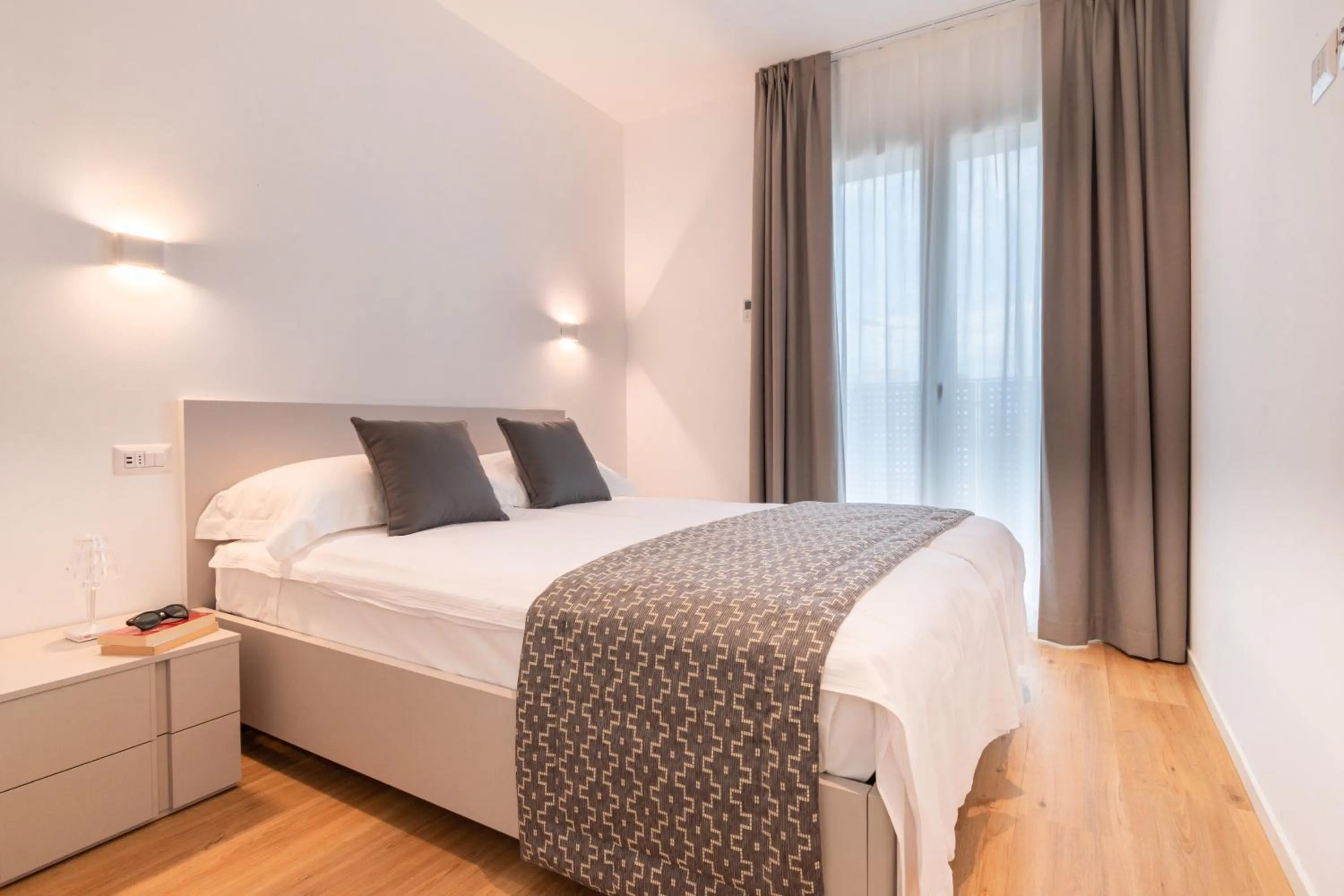 Bedroom, Bed in Superior Beach Aparthotel