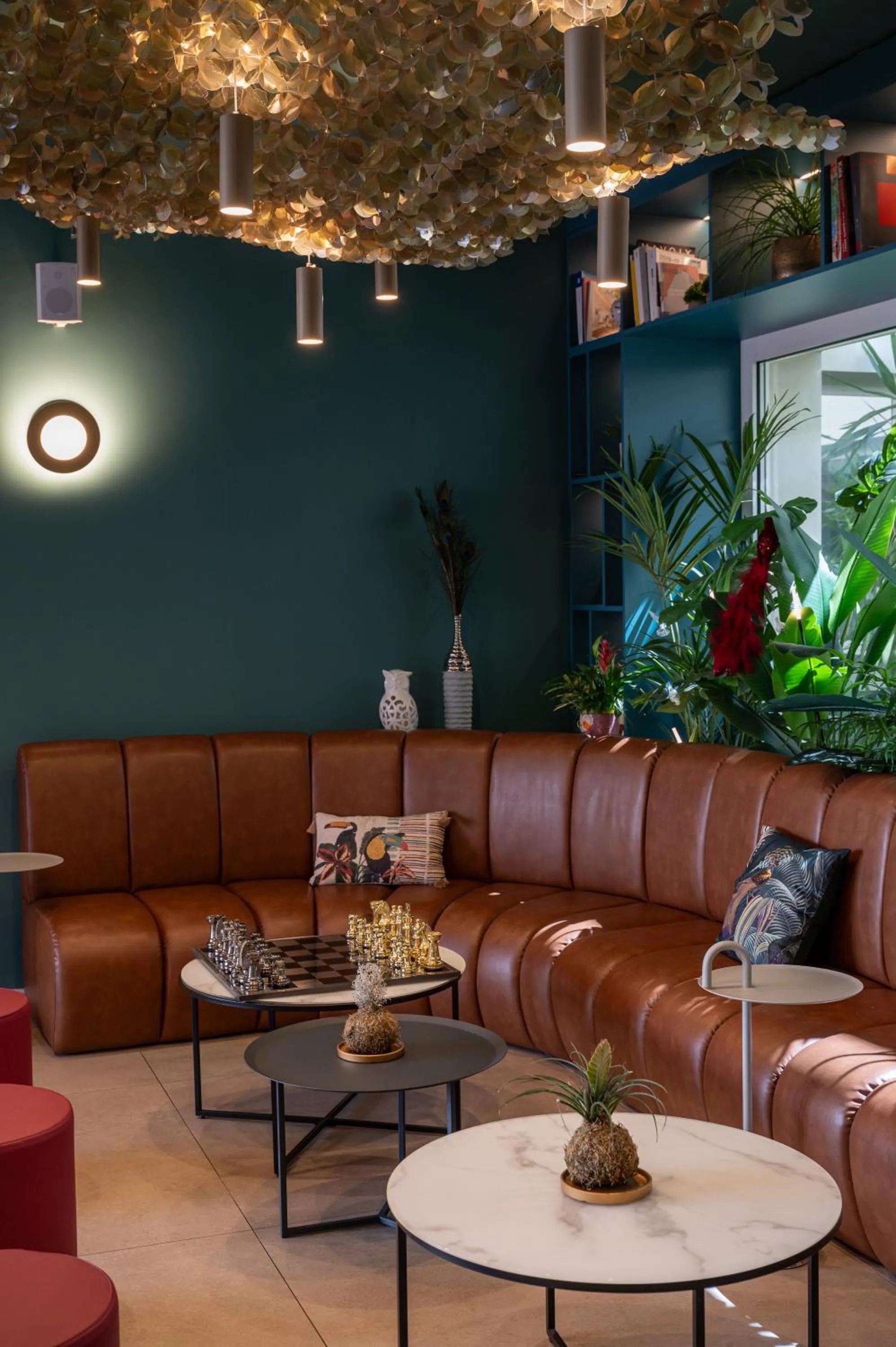 Lobby or reception in Bleis Hotel