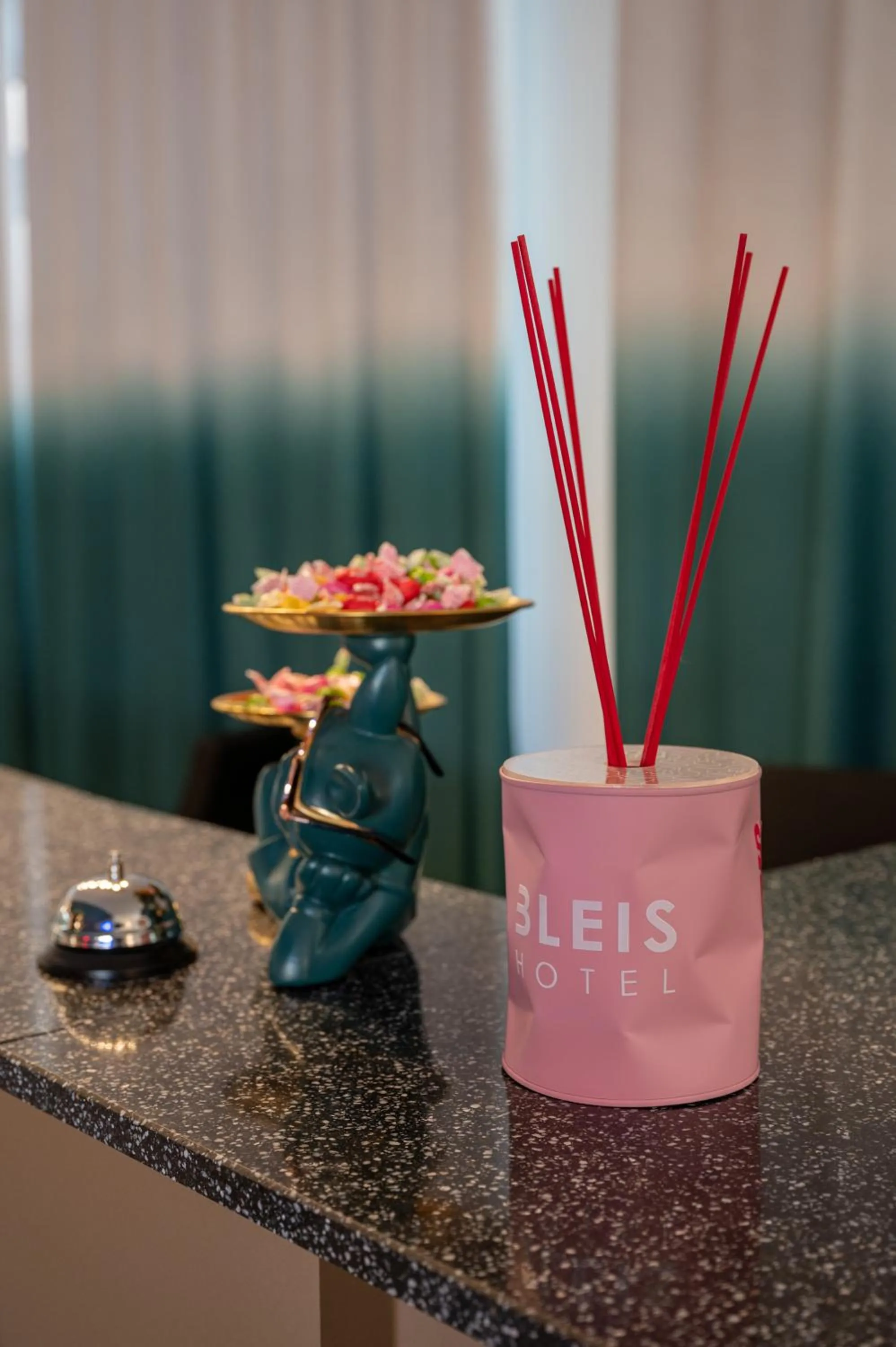 Lobby or reception in Bleis Hotel