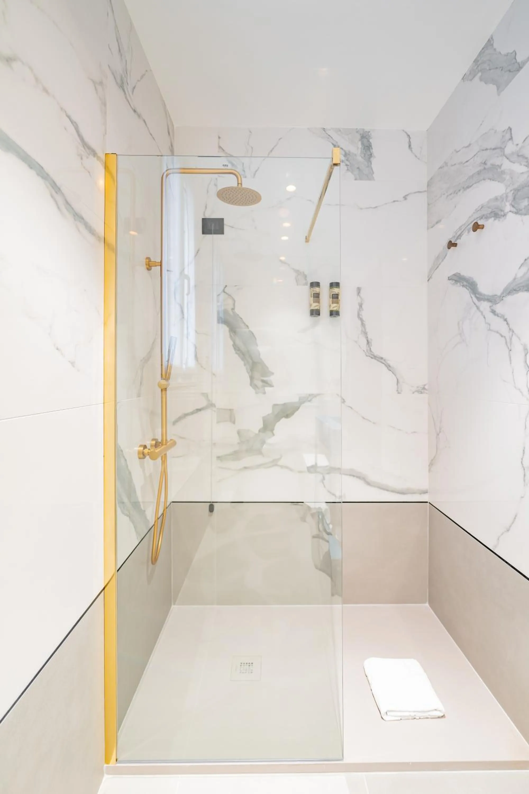 Shower in Bleis Hotel