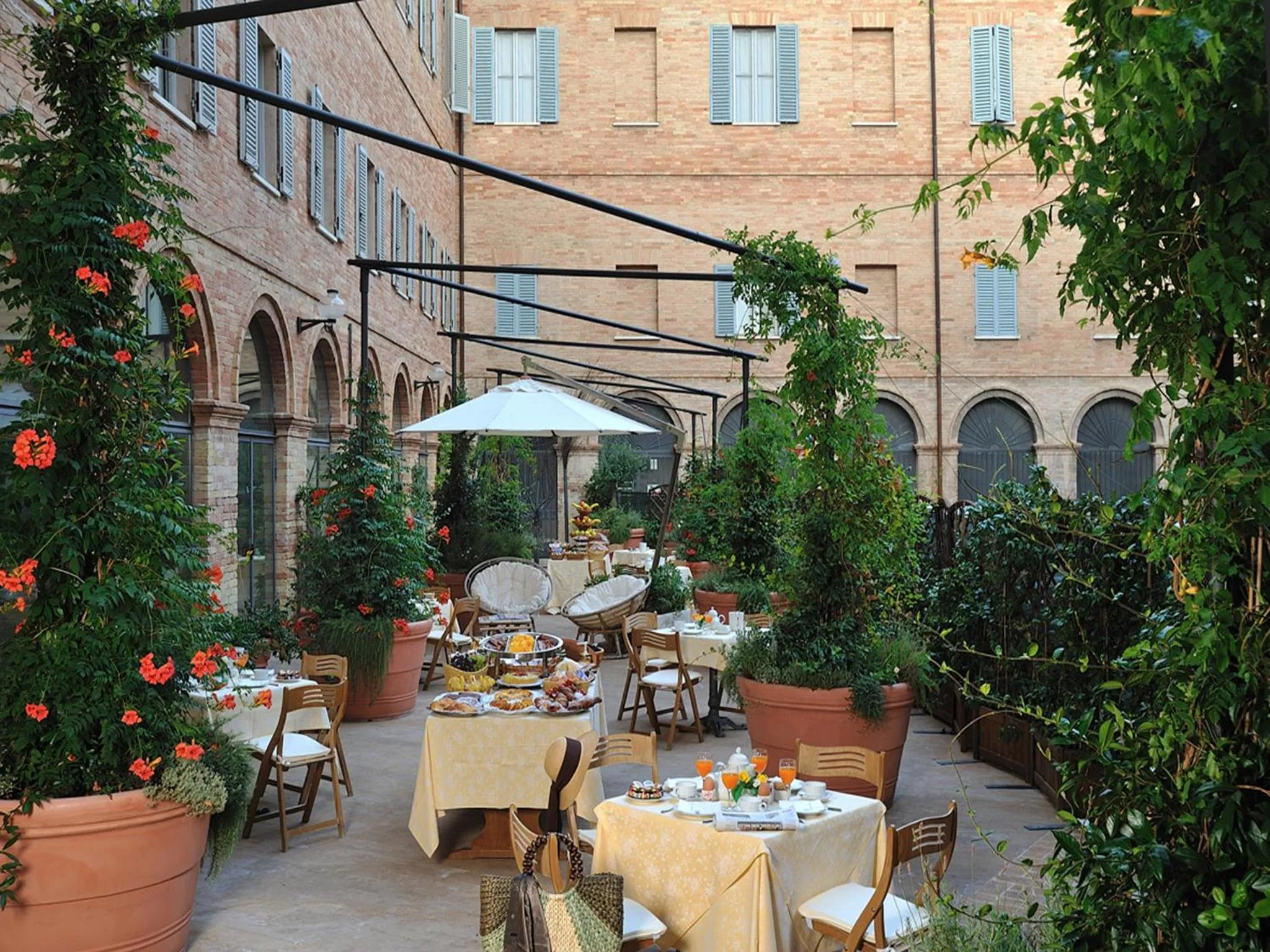 Balcony/Terrace in Albergo San Domenico