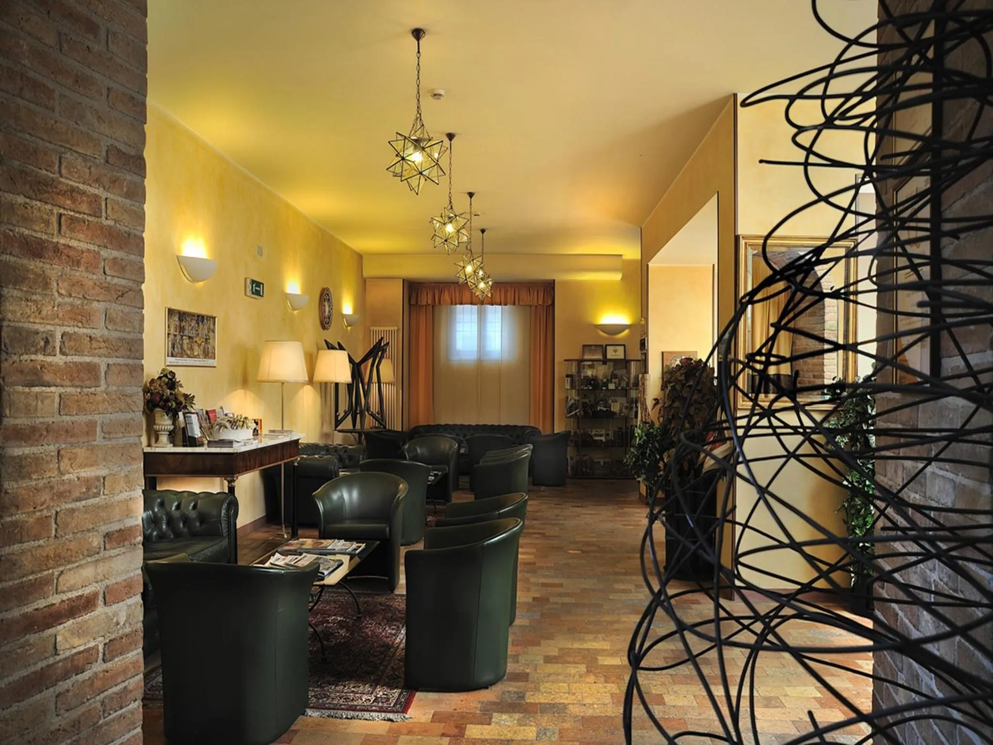 Lobby or reception in Albergo San Domenico