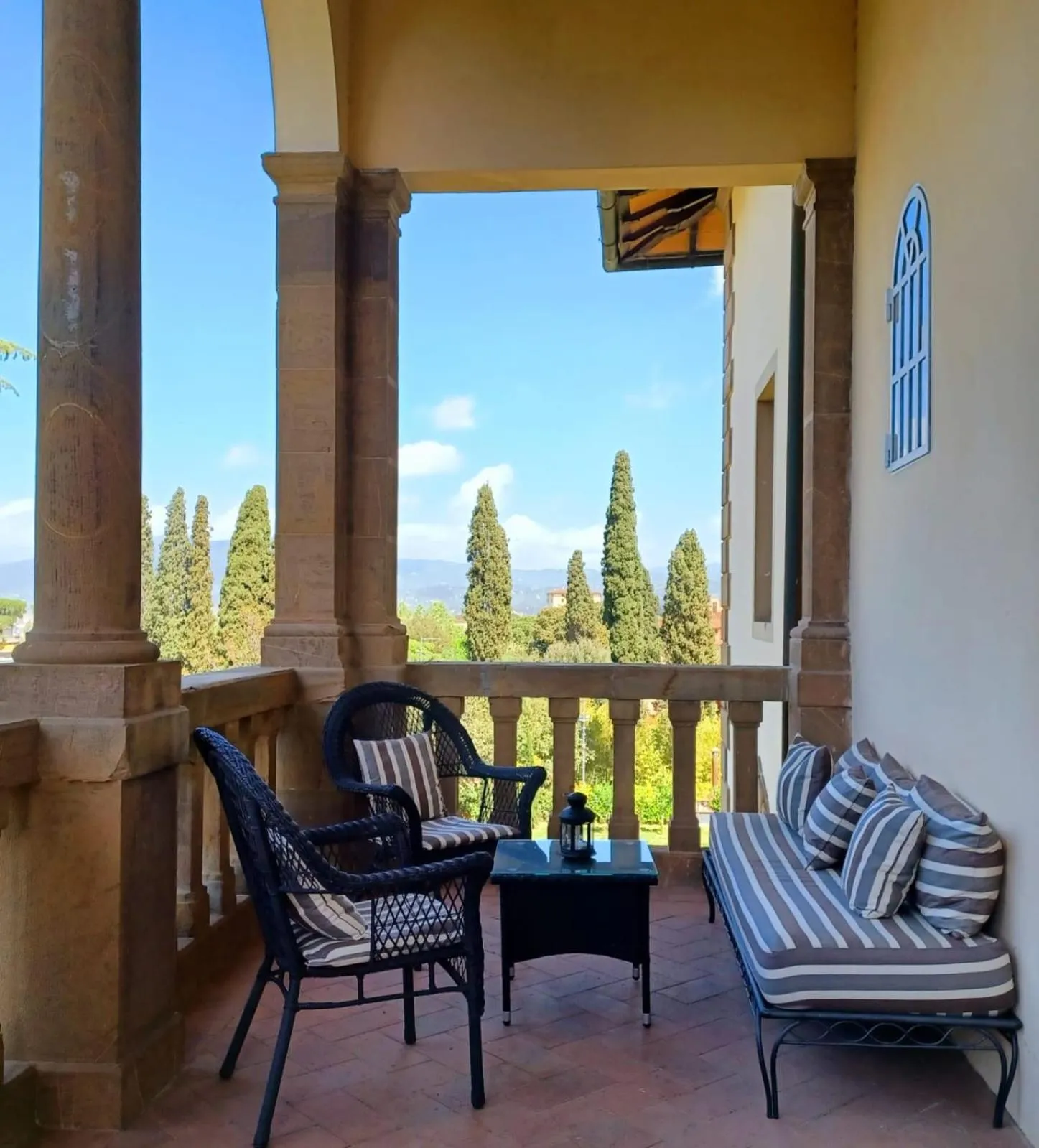 Balcony/Terrace in Park Palace Hotel