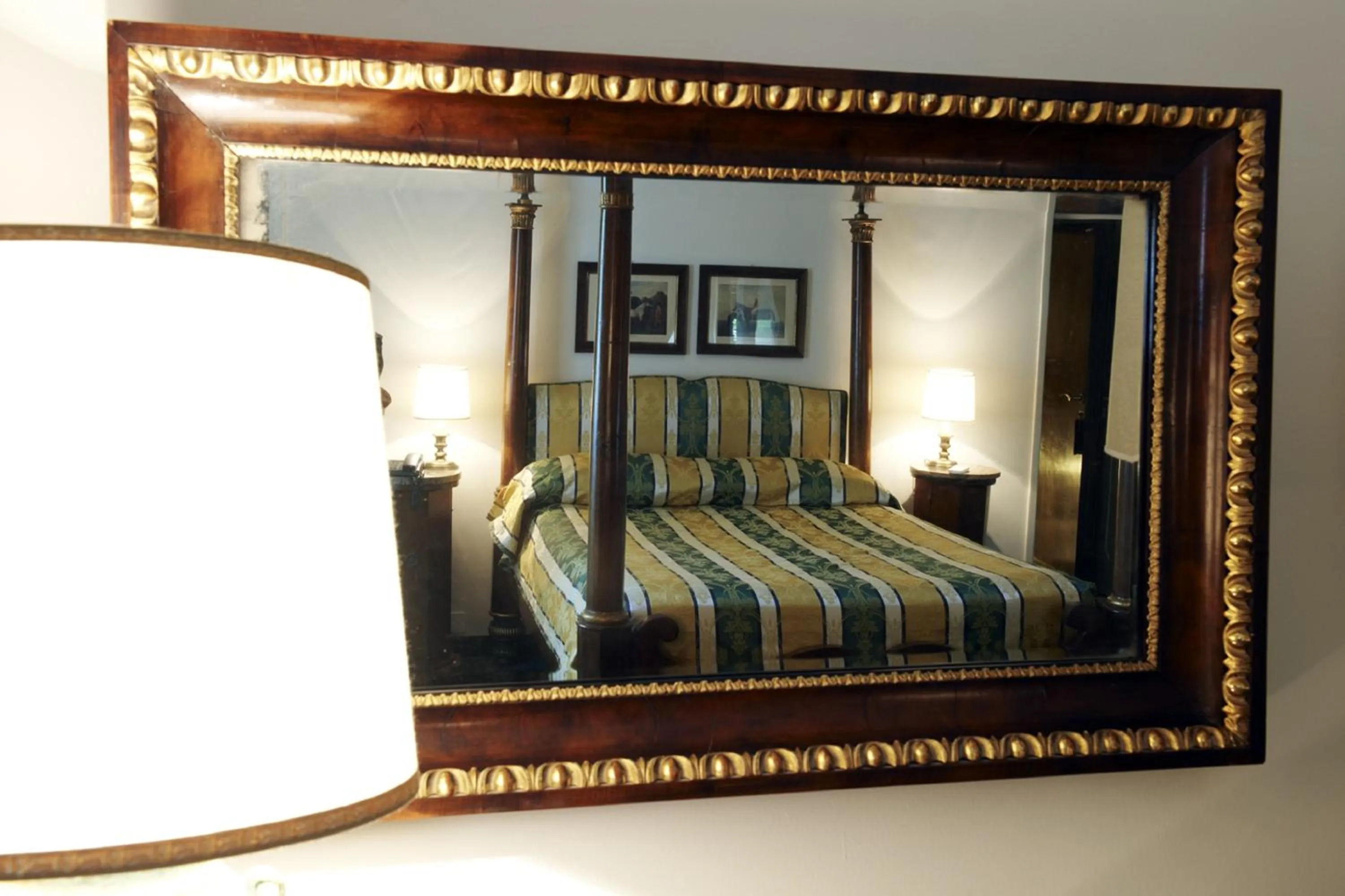 Bed in Park Palace Hotel