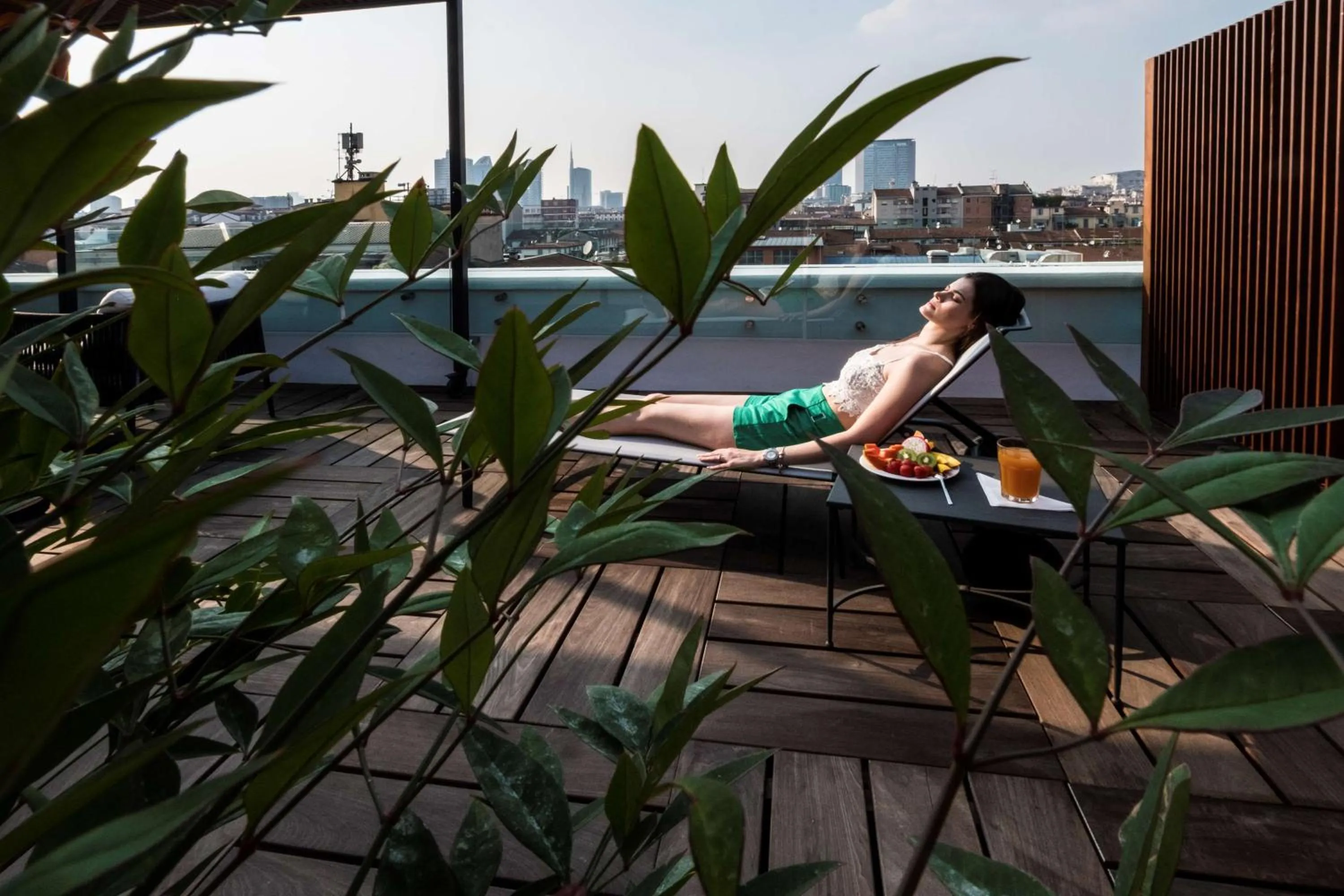 Off site in Best Western Hotel City