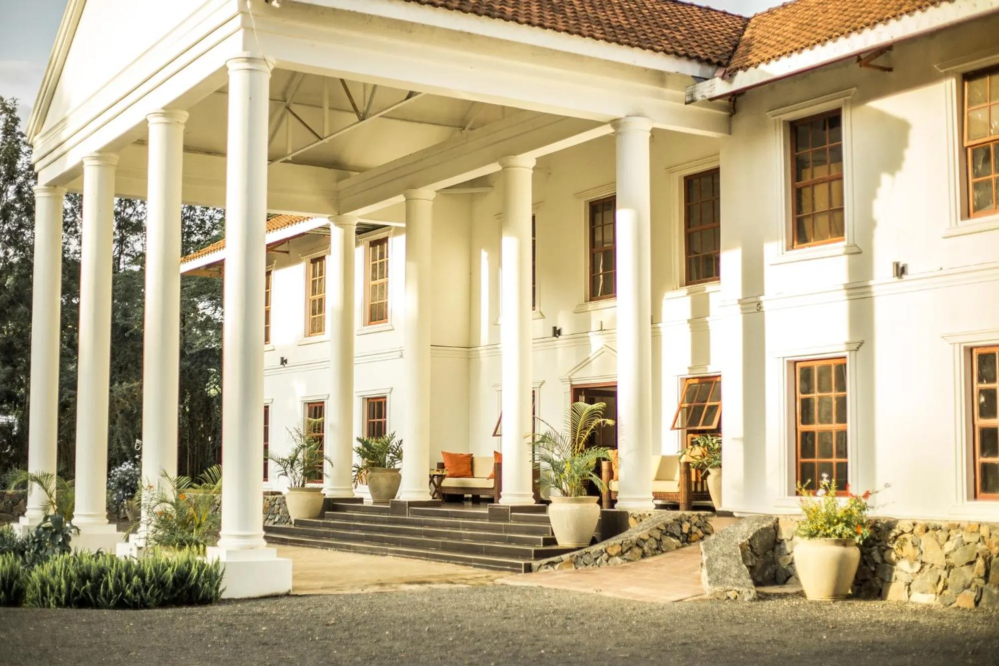 Property building in Amani Safari Lodge and Restaurant