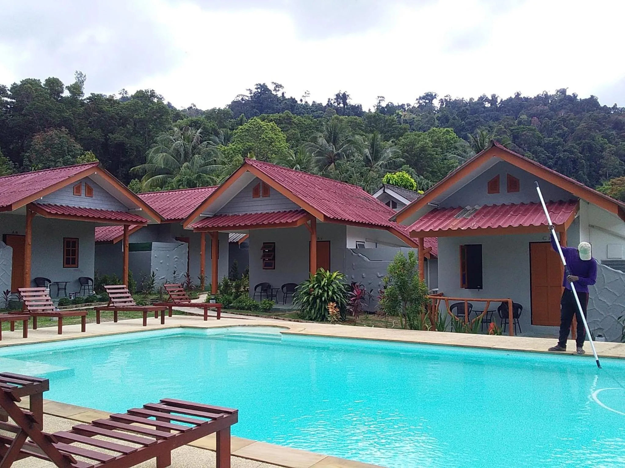 Balcony/Terrace in Khaolak Banana Bungalow