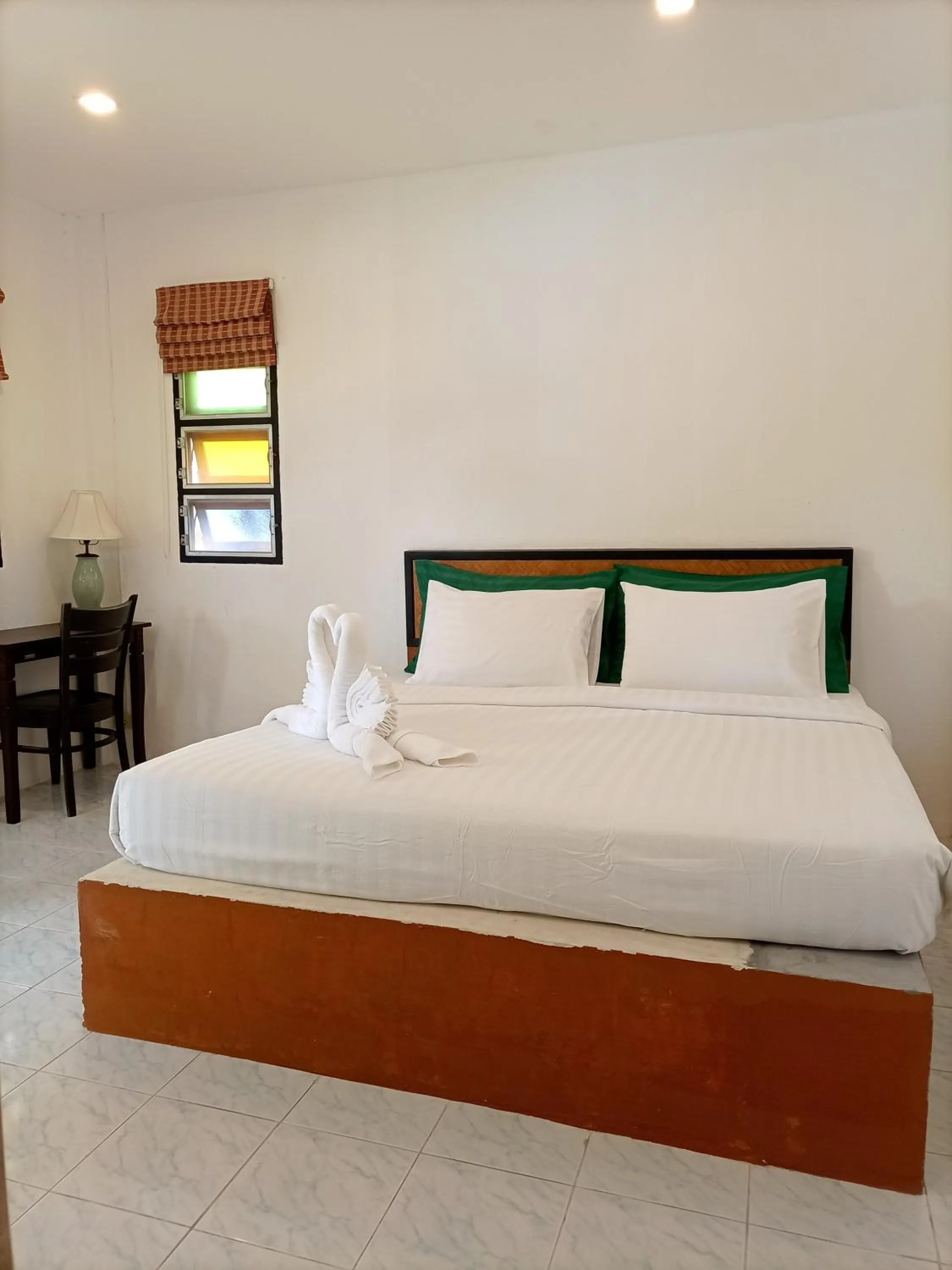 Bed in Khaolak Banana Bungalow