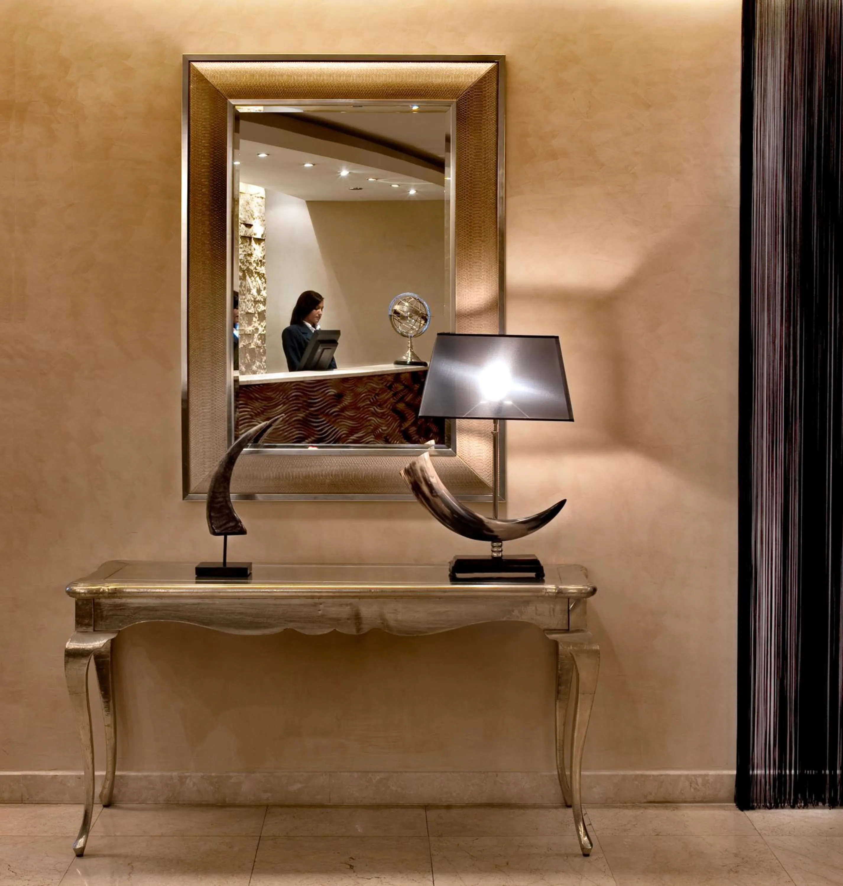 Lobby or reception in Hotel Regina Margherita