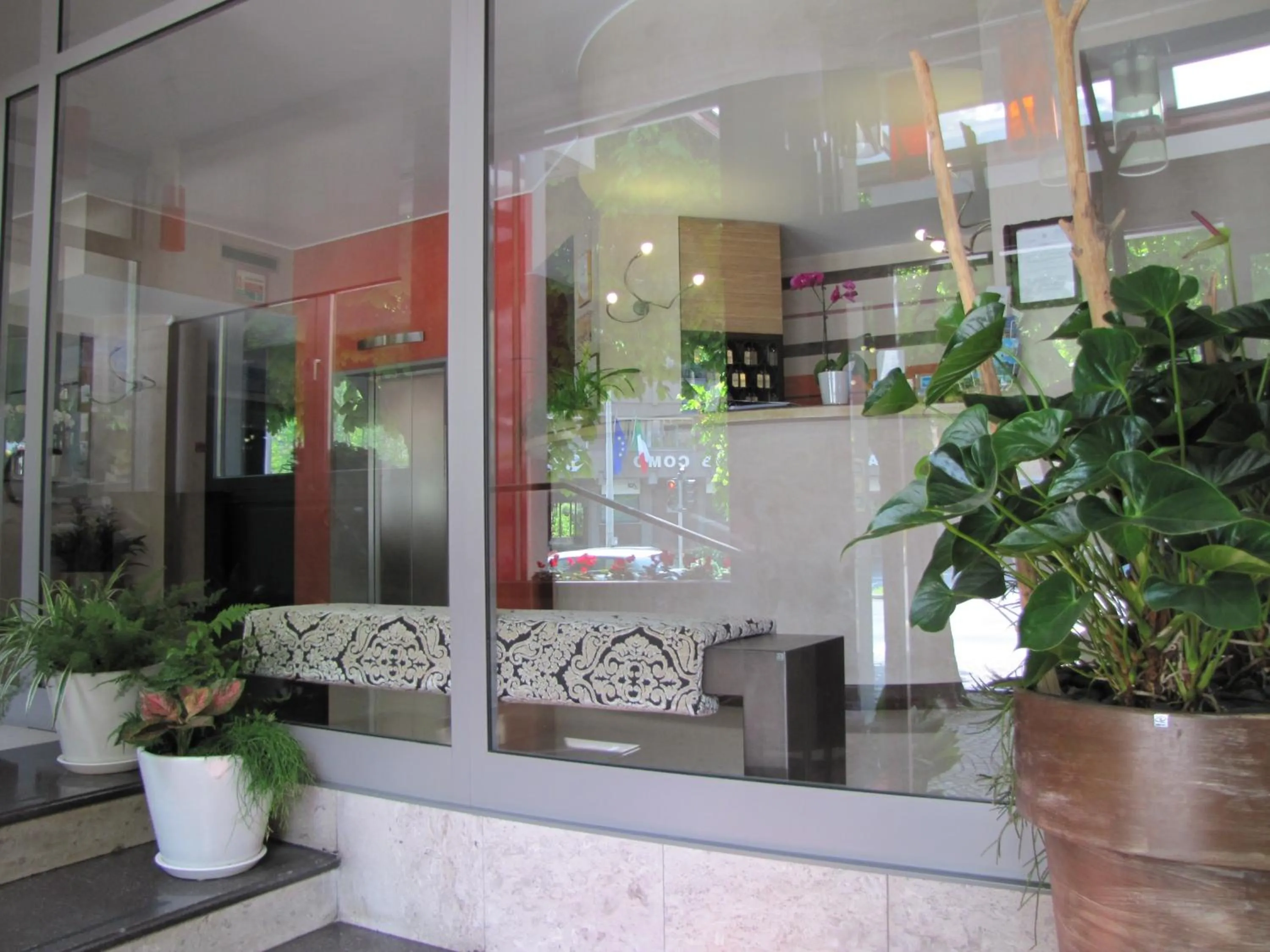 Lobby or reception in Park Hotel Meublé