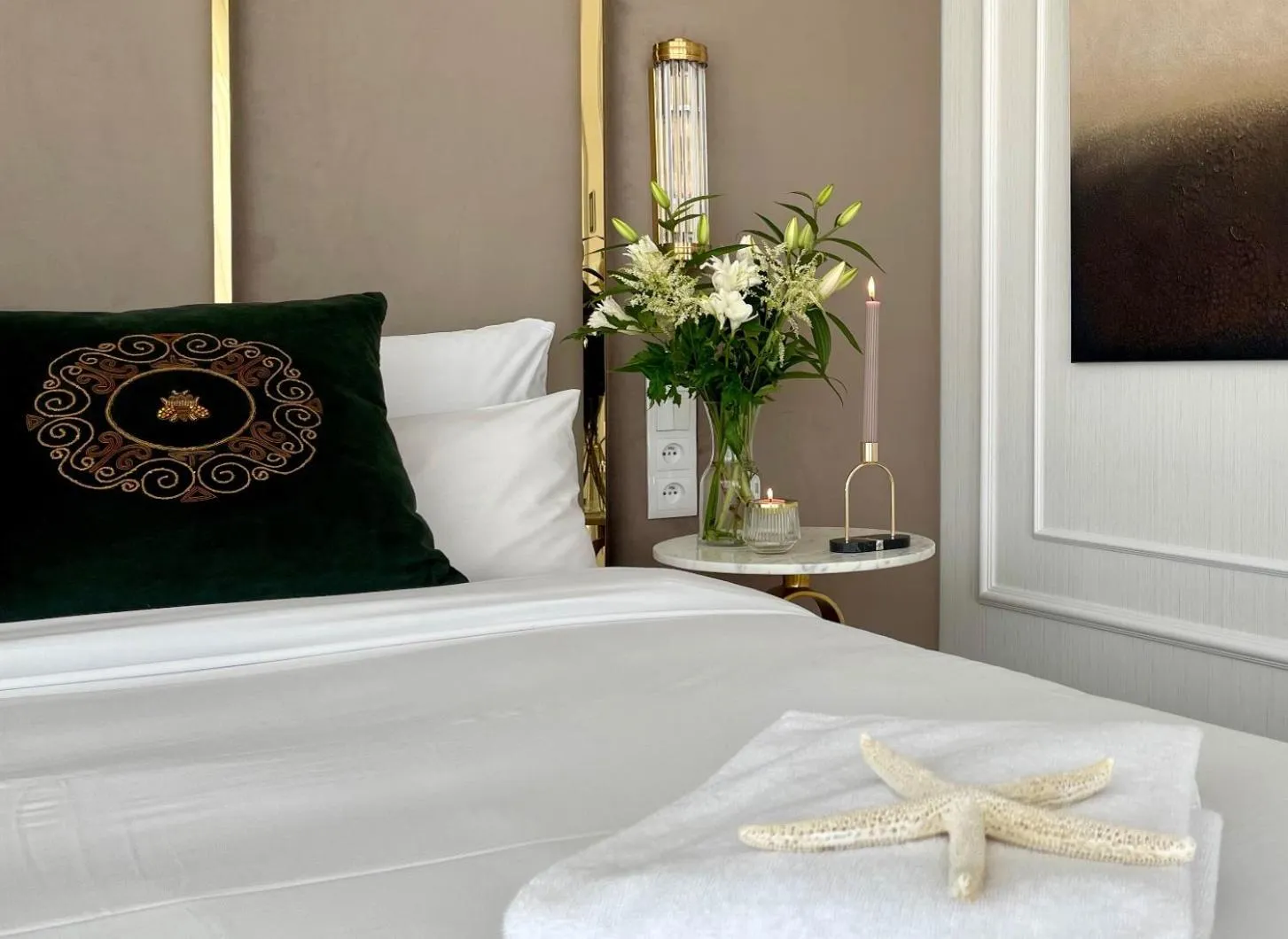 Bed in Wave Międzyzdroje Resort & SPA