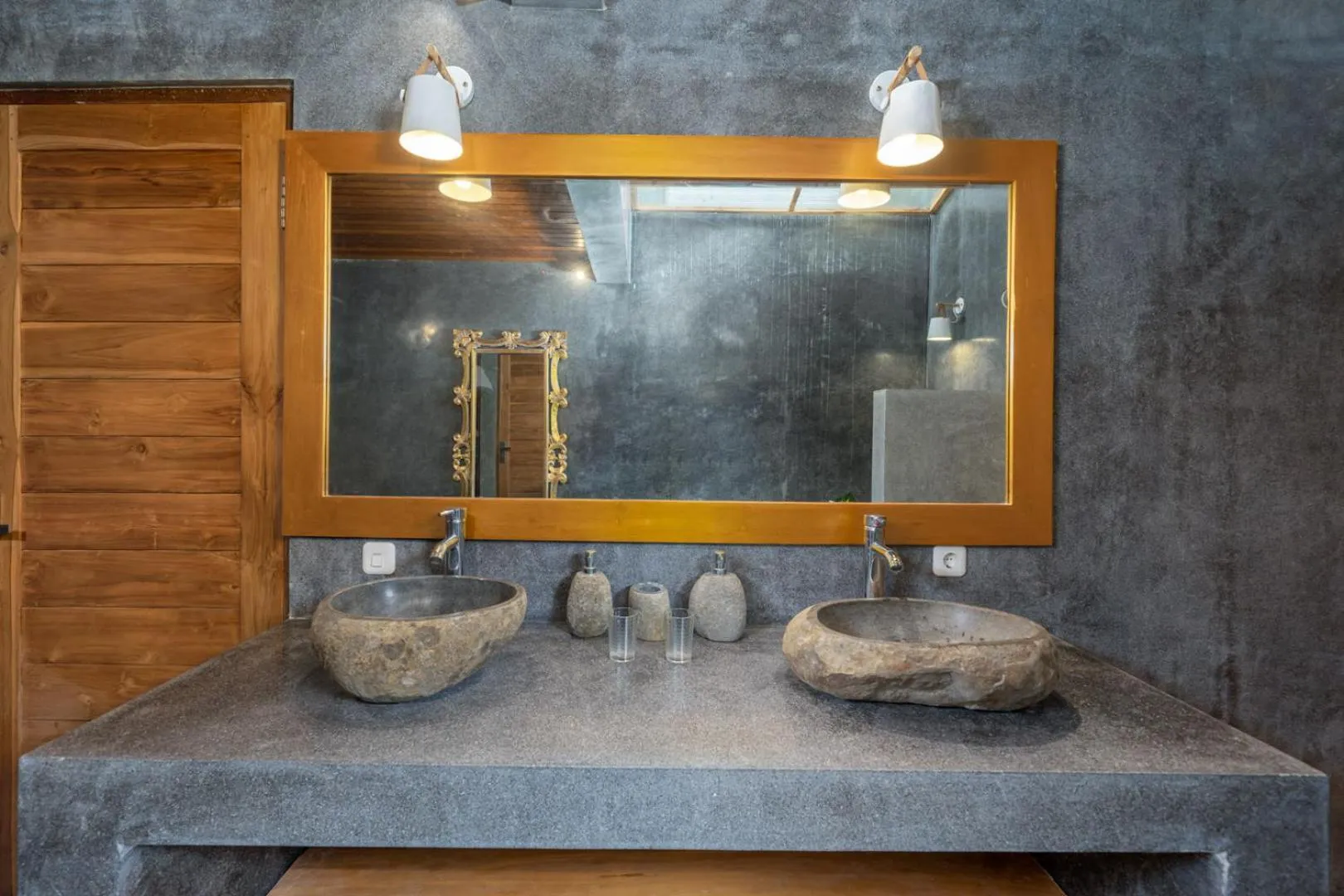 Bathroom in The Secret Jungle Villas Berawa