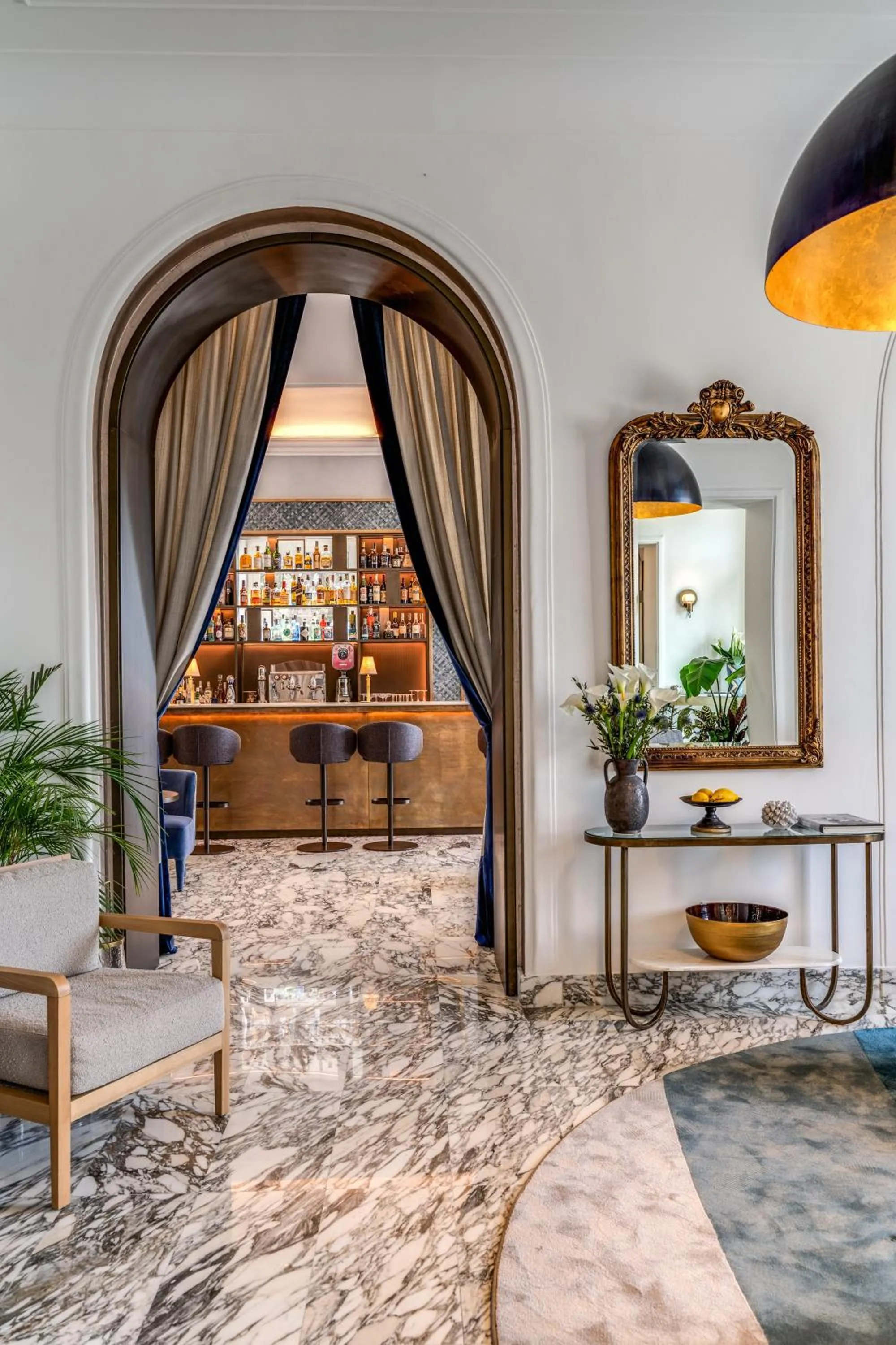 Lobby or reception in Hotel Mediterraneo Sorrento