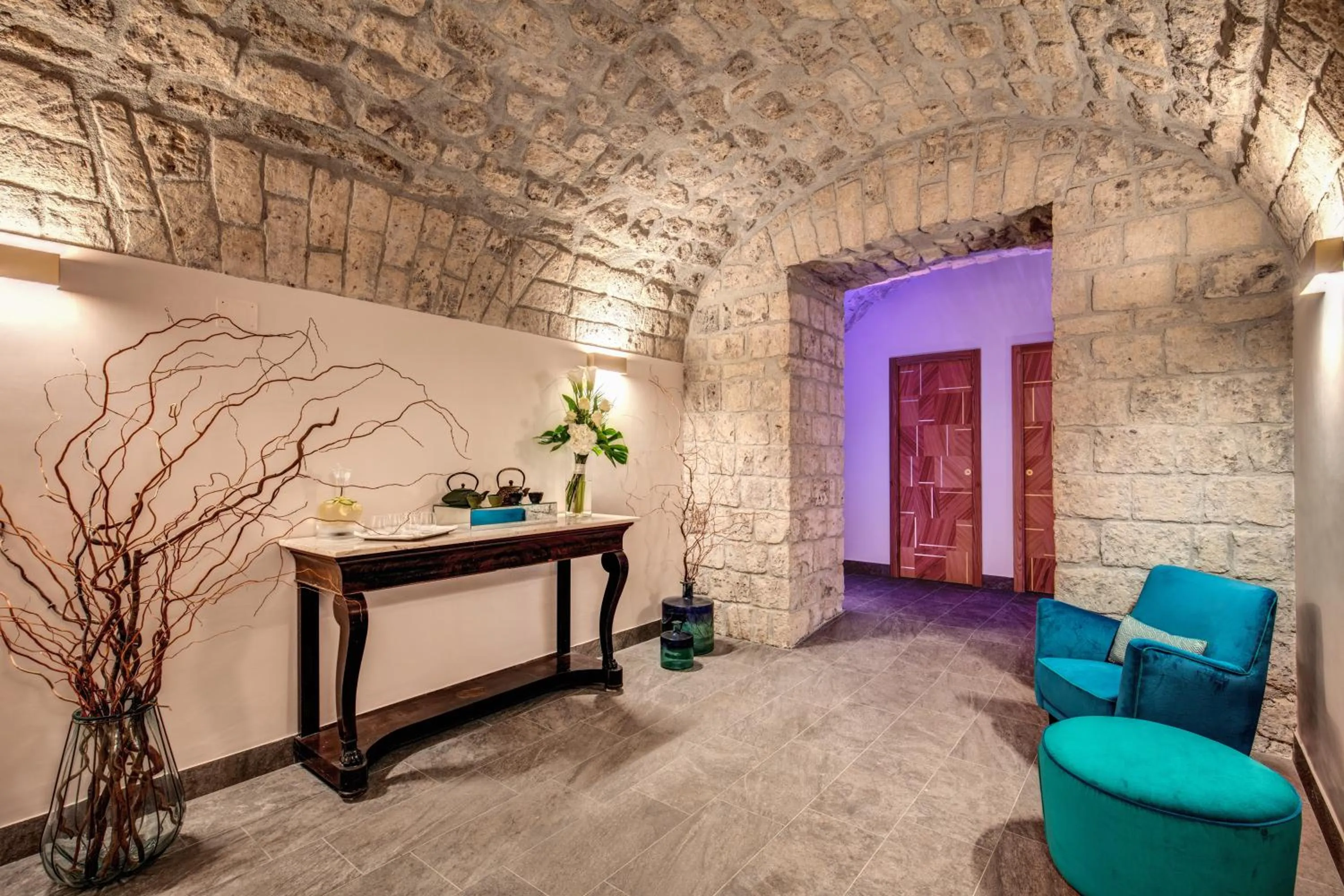 Lobby or reception in Hotel Mediterraneo Sorrento