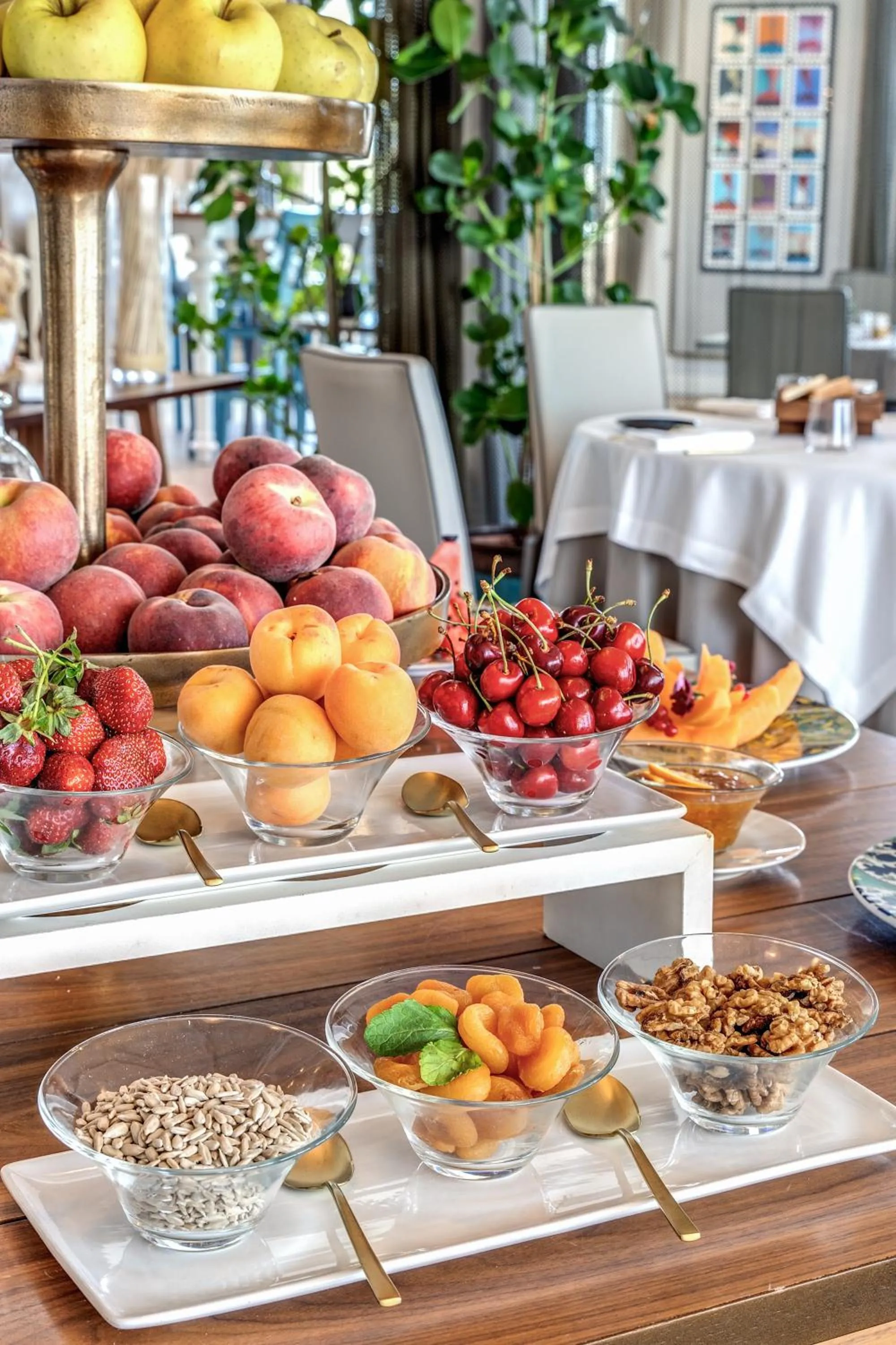 Continental breakfast in Hotel Mediterraneo Sorrento