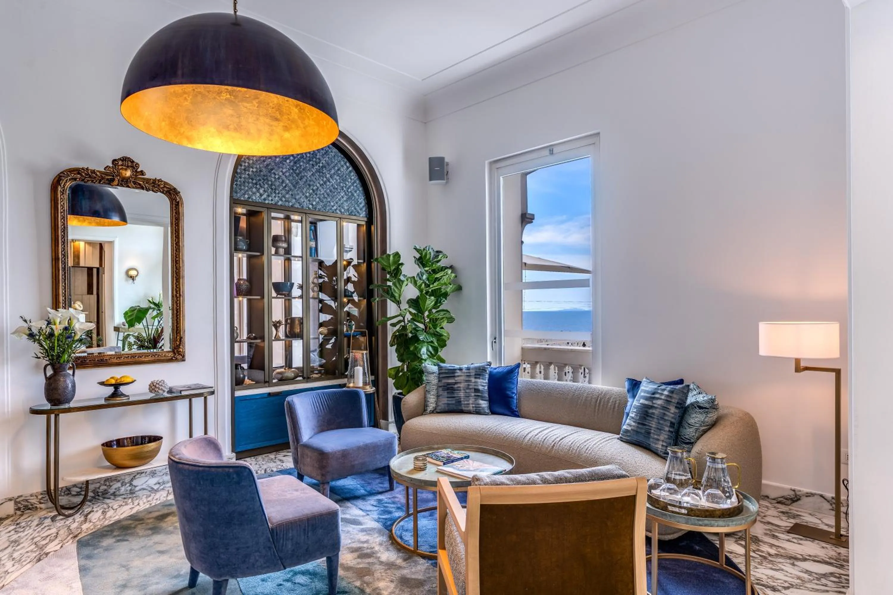 Lobby or reception in Hotel Mediterraneo Sorrento