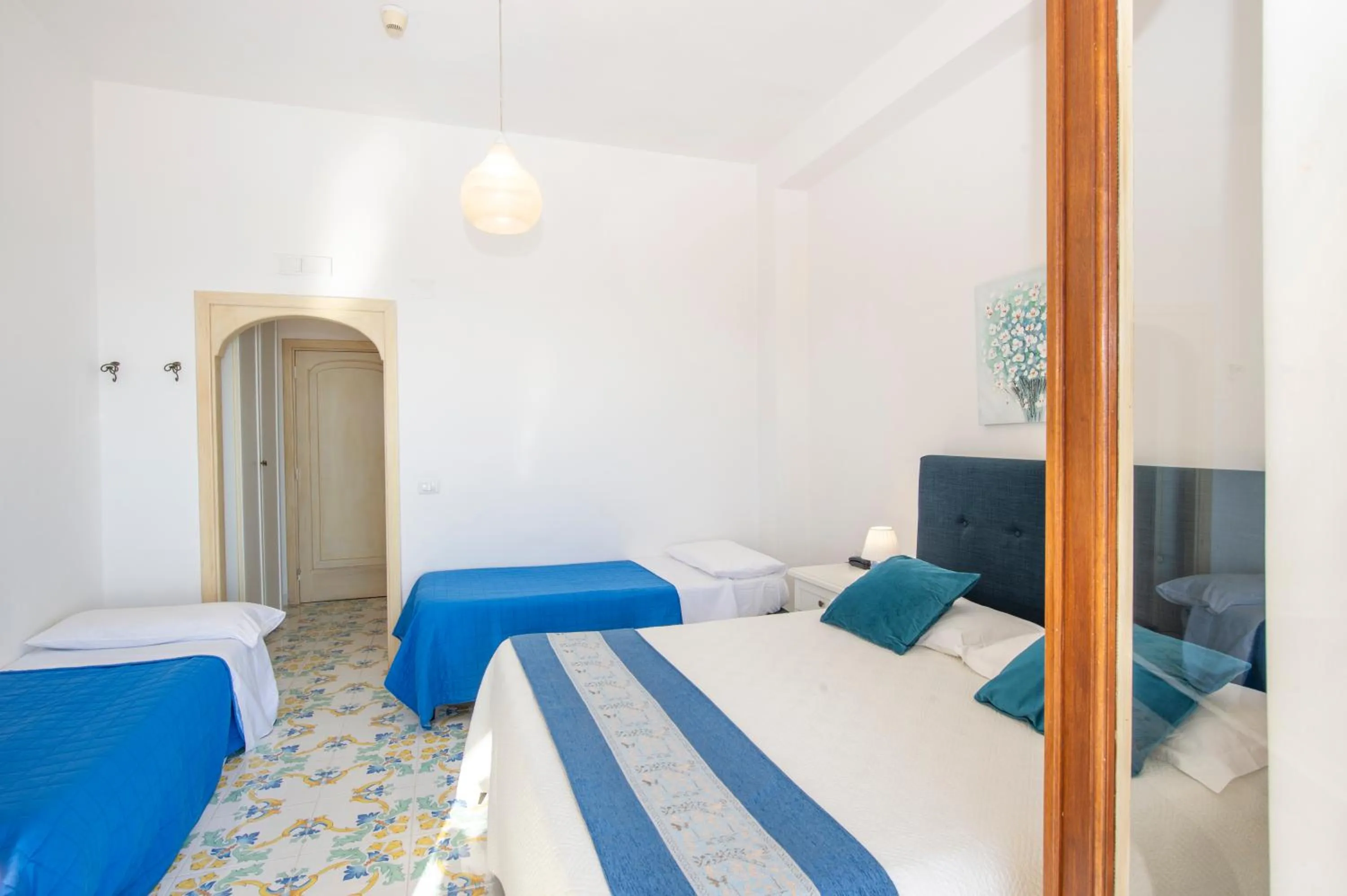 Bed in Hotel Villa Bellavista