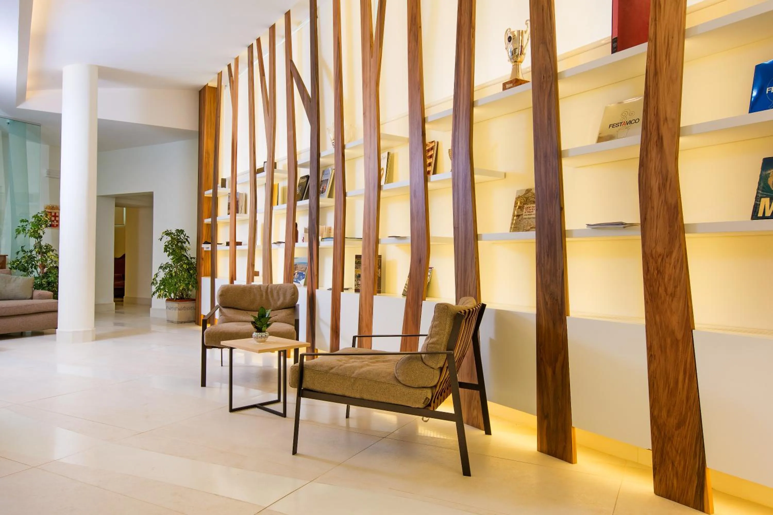 Decorative detail in Hotel Le Axidie