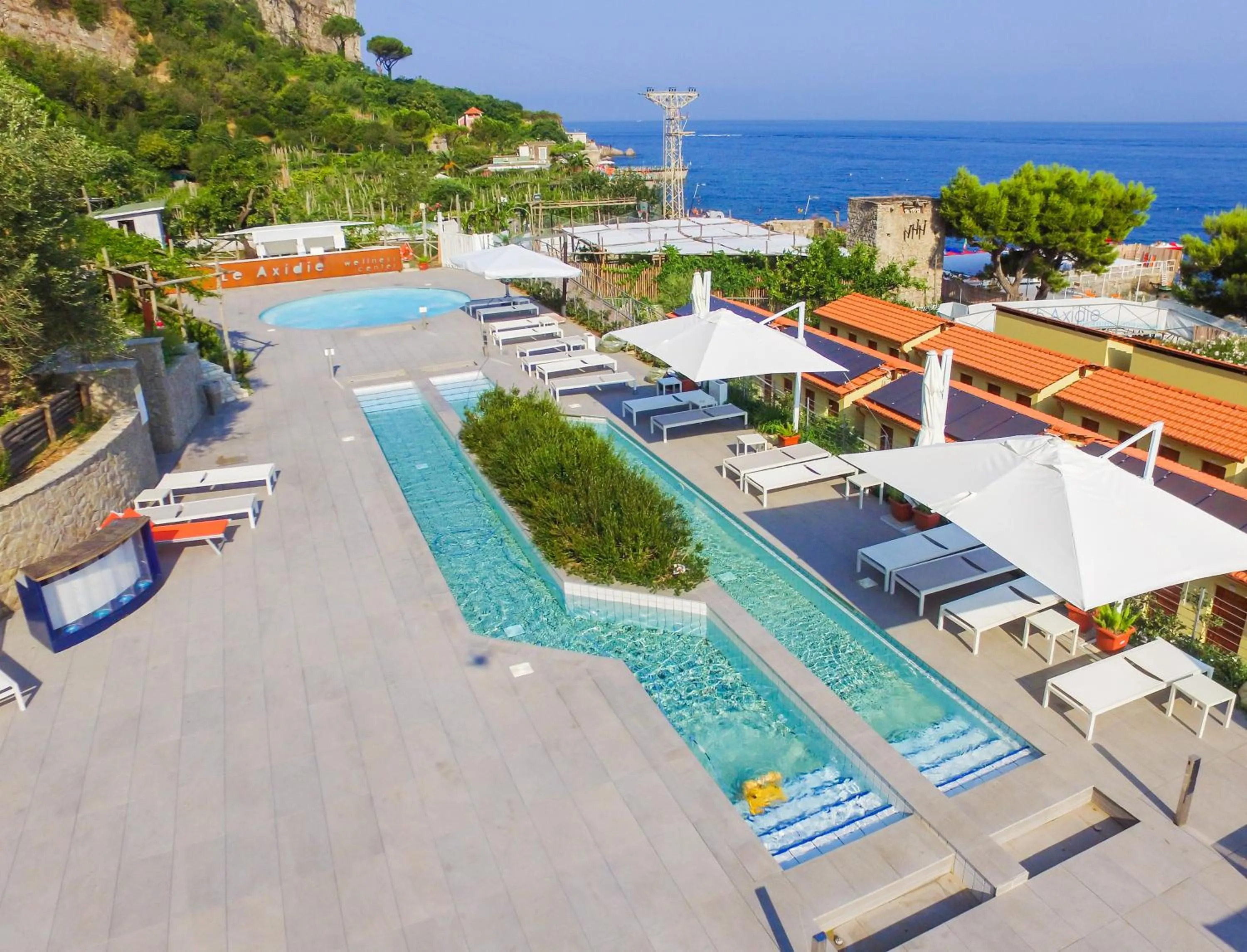 Spa and wellness centre/facilities in Hotel Le Axidie