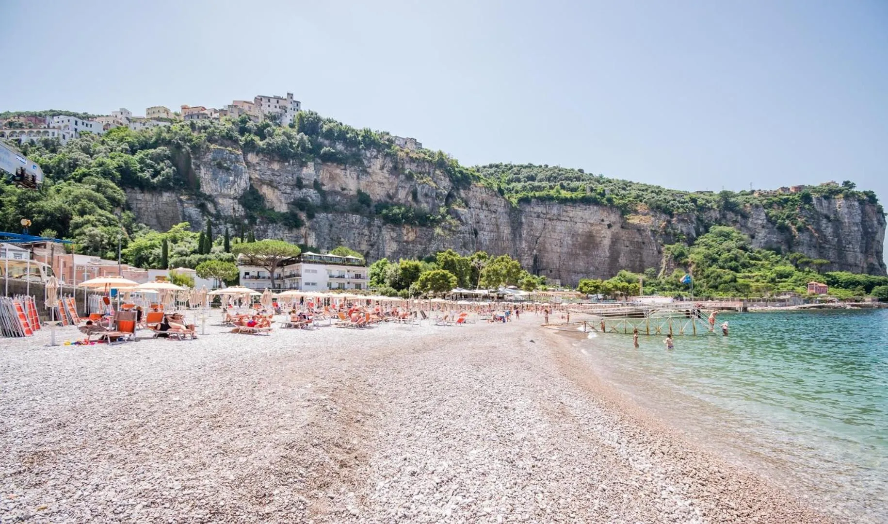 Beach in Hotel Le Axidie