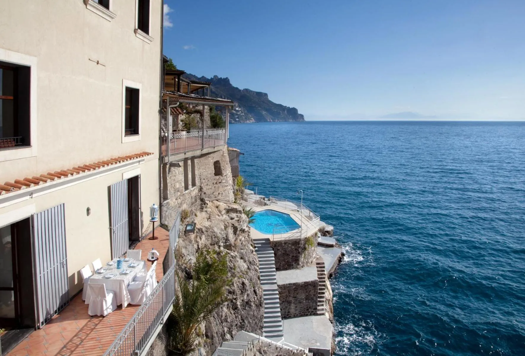Bird's eye view in Ravello Art Hotel Marmorata