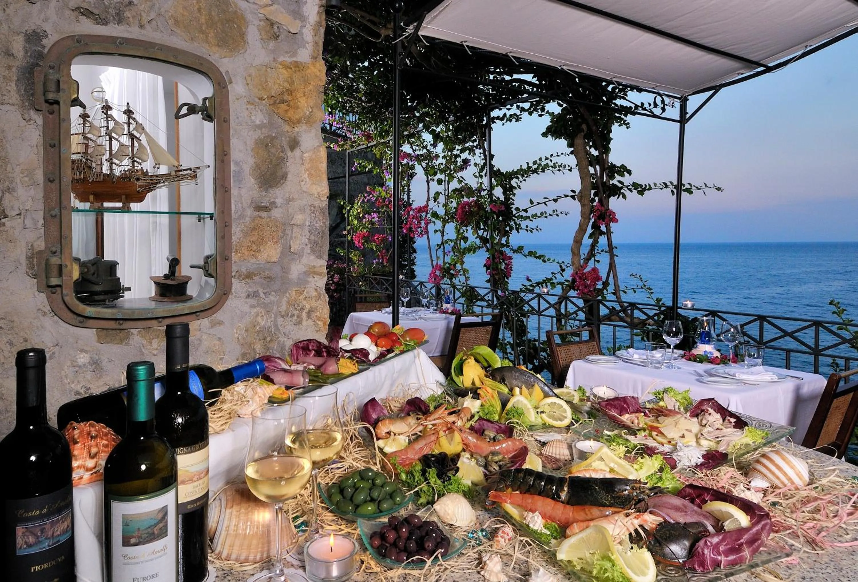 Restaurant/places to eat in Ravello Art Hotel Marmorata