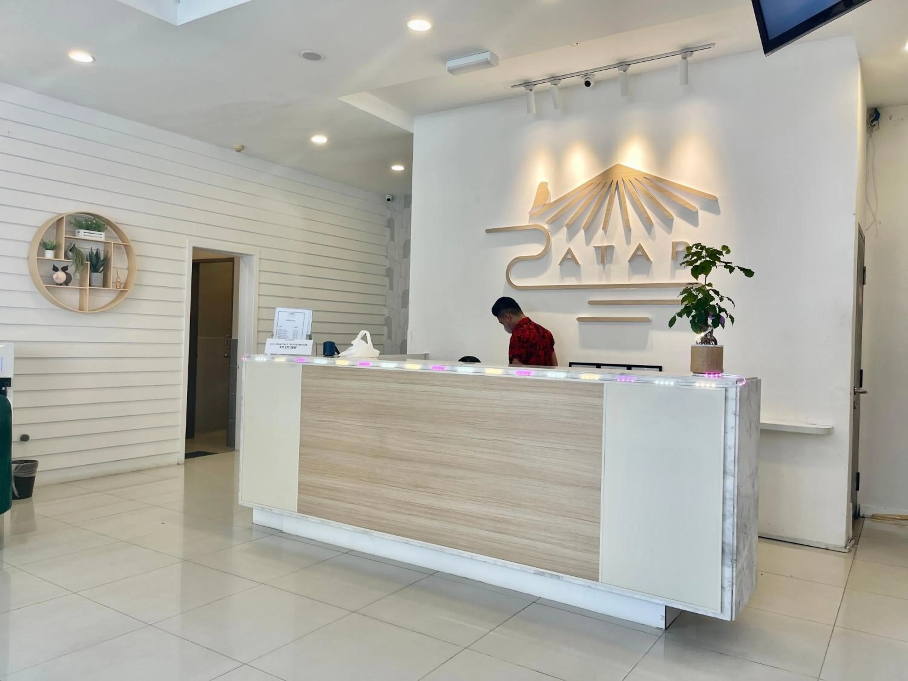 Lobby or reception in ATAP Hotel