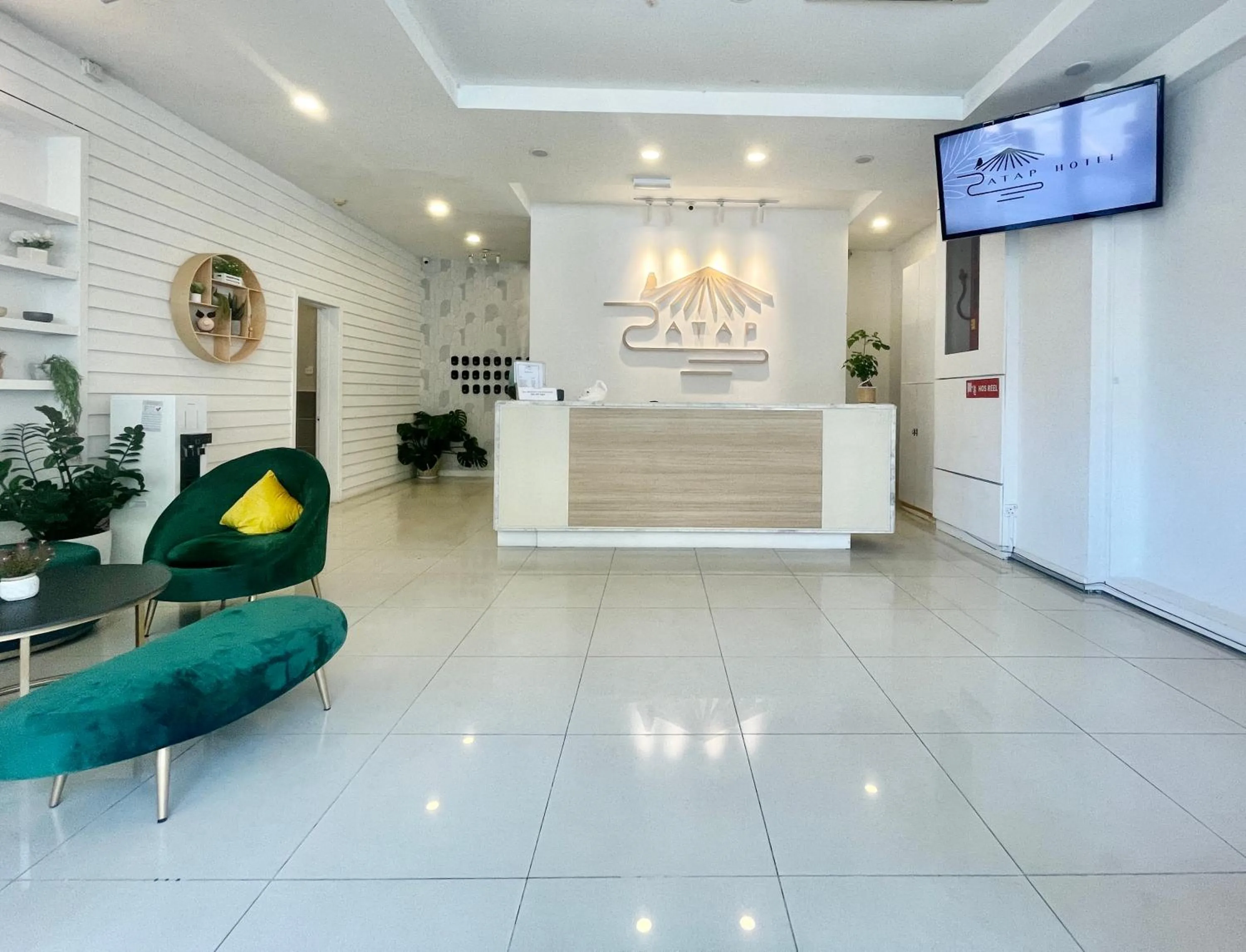 Lobby or reception in ATAP Hotel