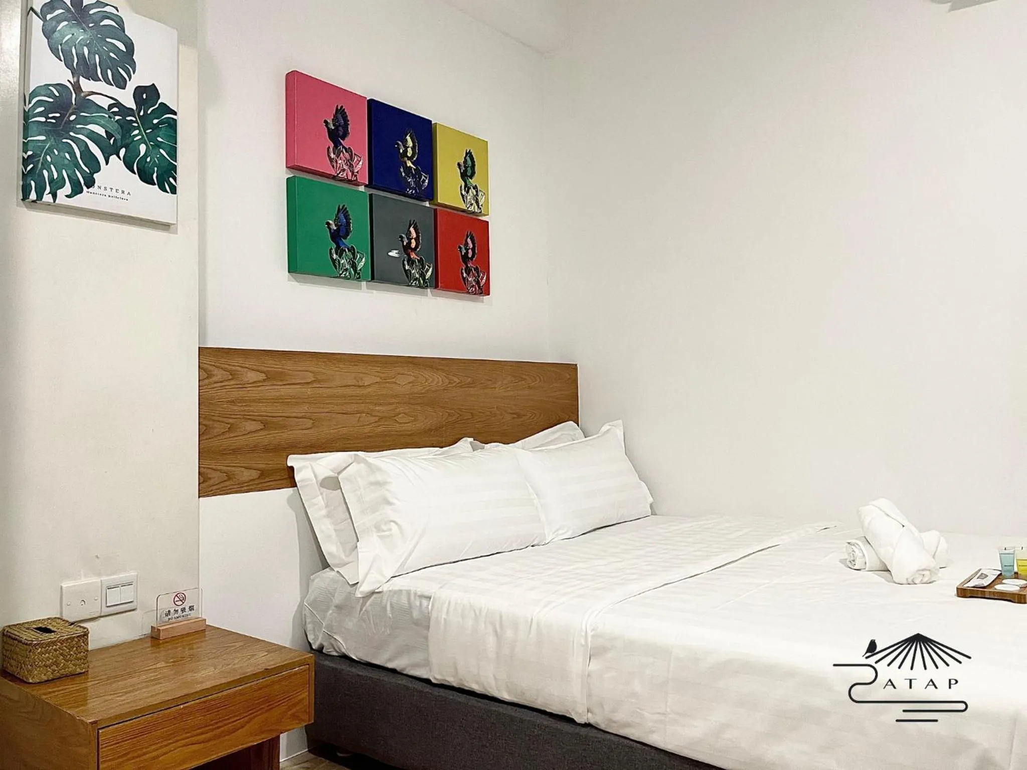 Bedroom in ATAP Hotel