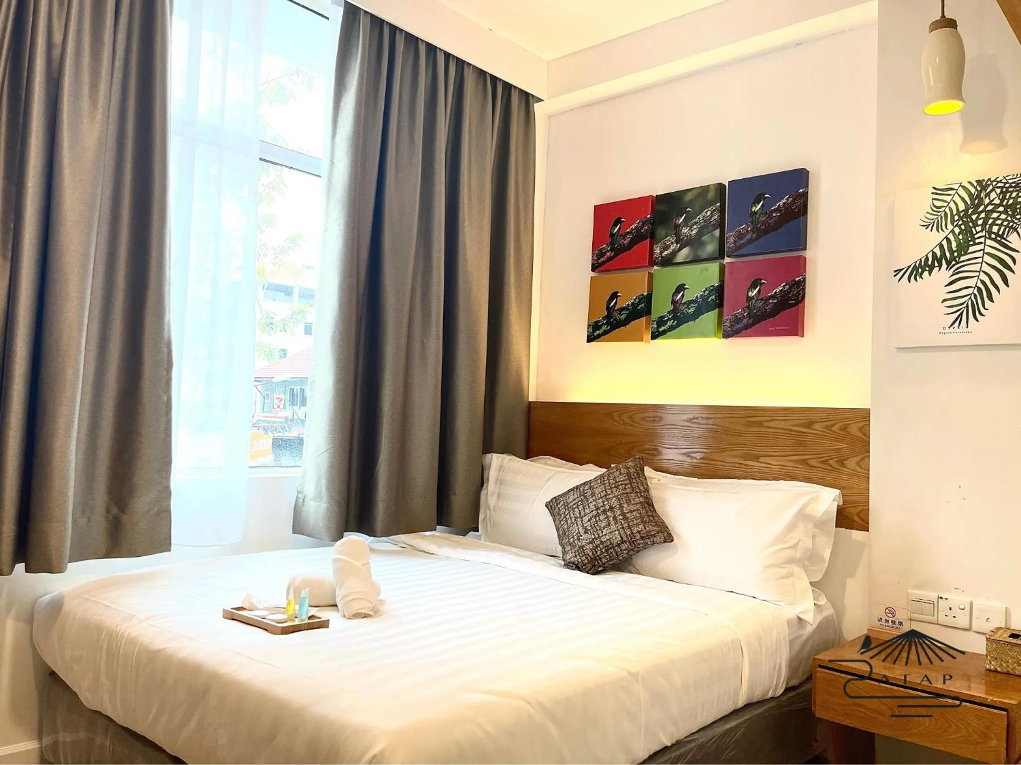 Bedroom in ATAP Hotel