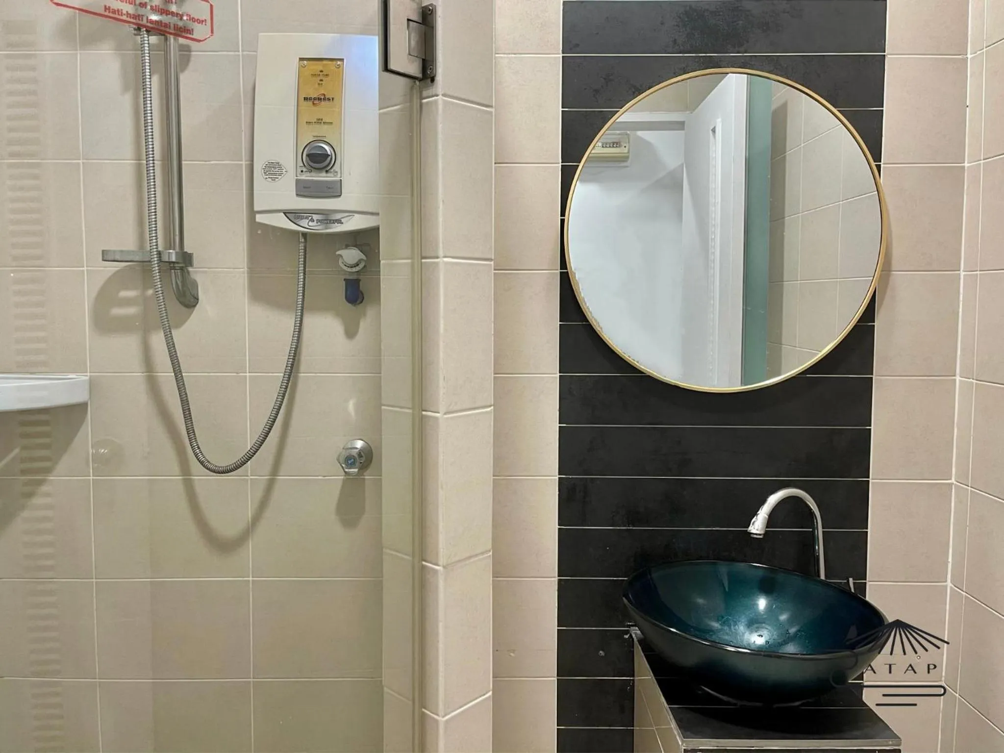 Bathroom in ATAP Hotel