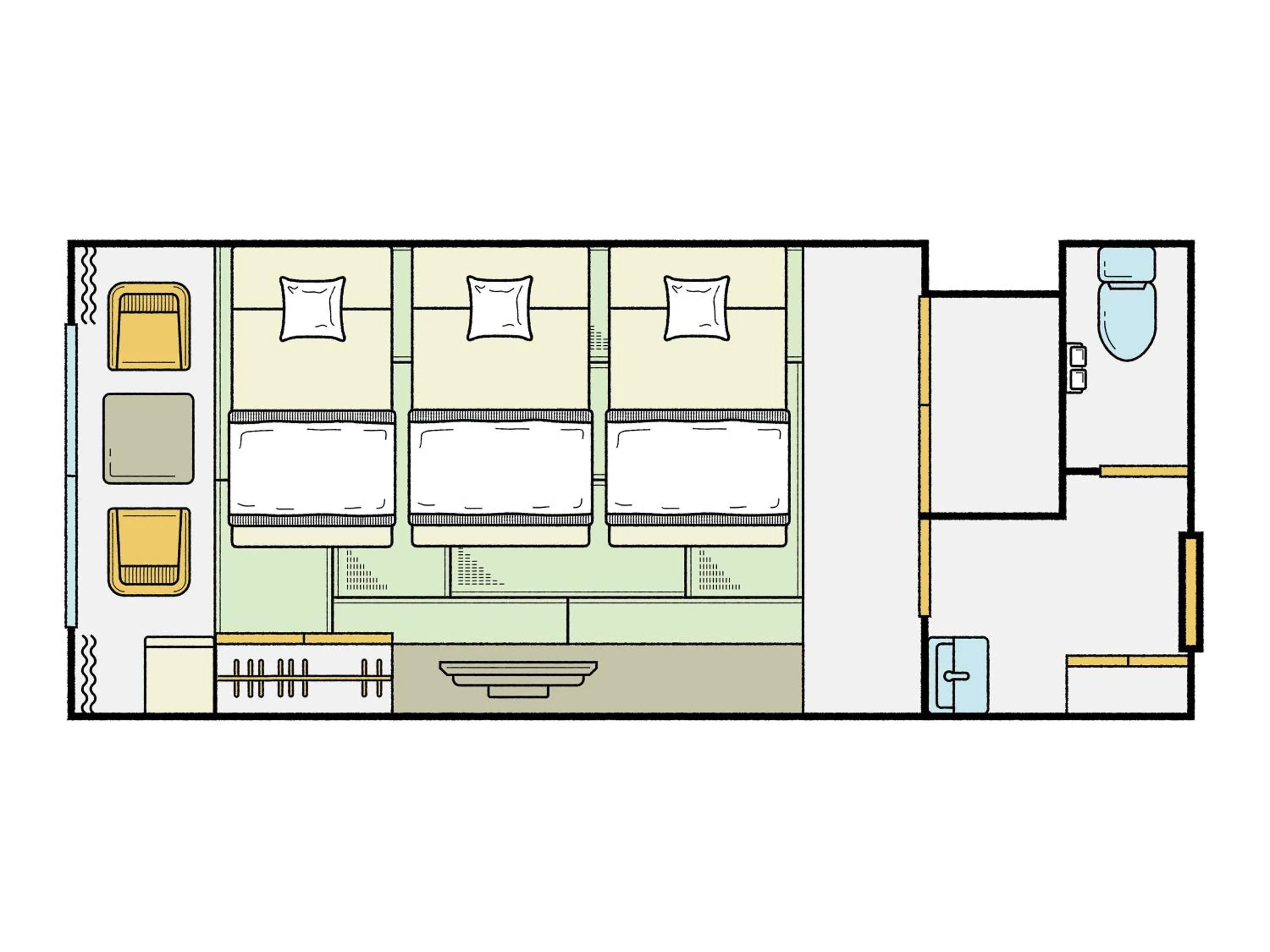 Photo of the whole room in KAMENOI HOTEL Okunikko