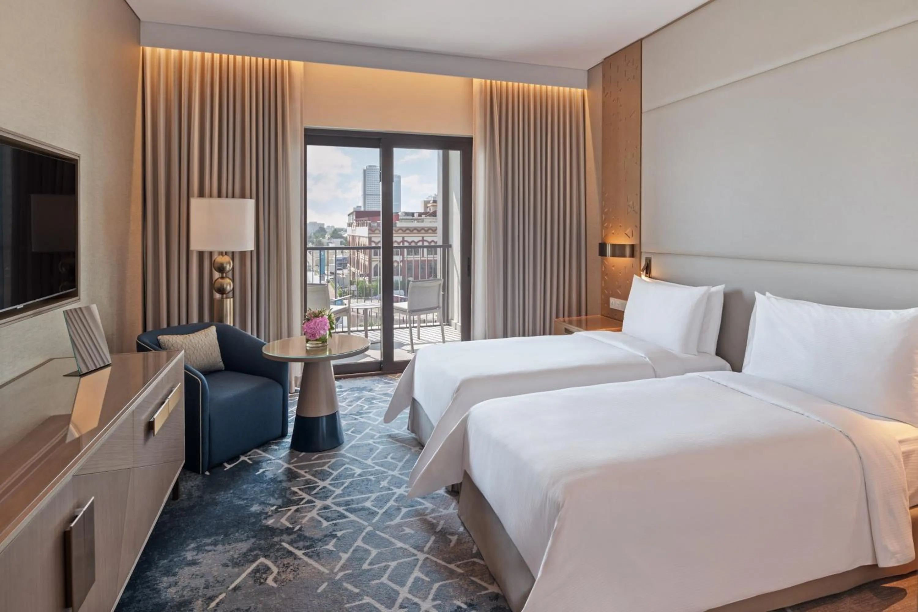 Bedroom, Bed in Palace Beach Resort Fujairah