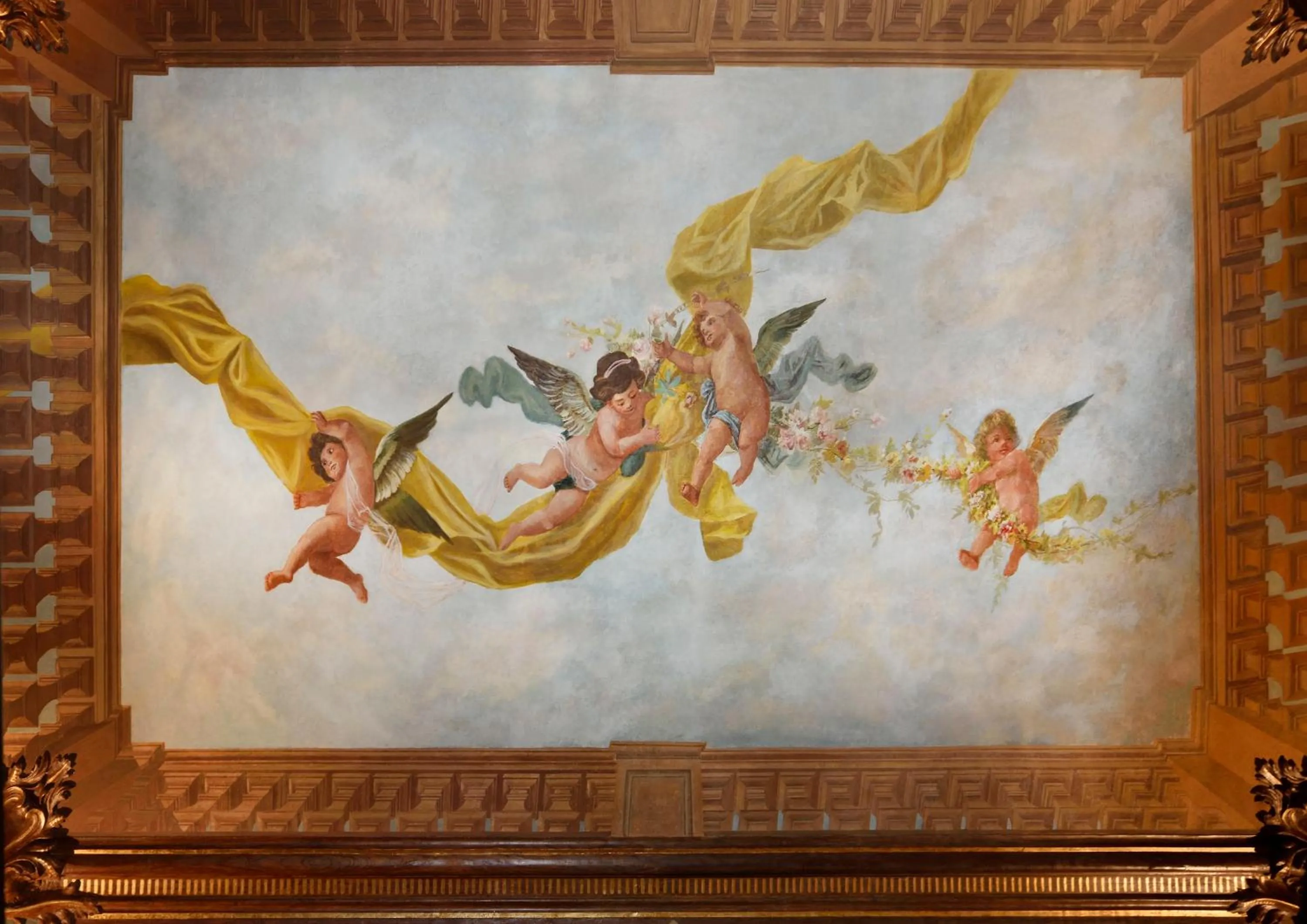 Decorative detail in Hotel L'Orologio Roma - WTB Hotels