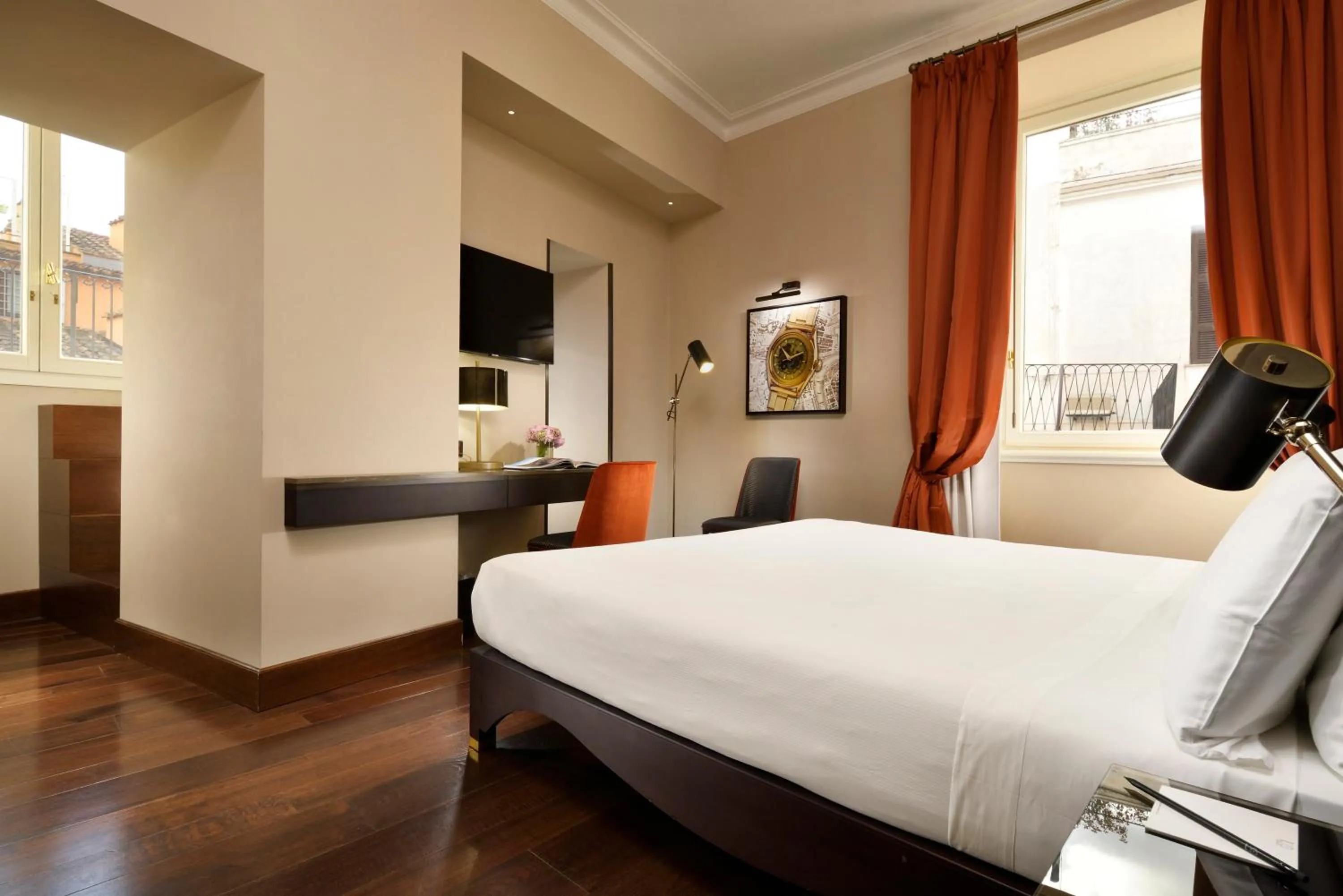 Bed in Hotel L'Orologio Roma - WTB Hotels