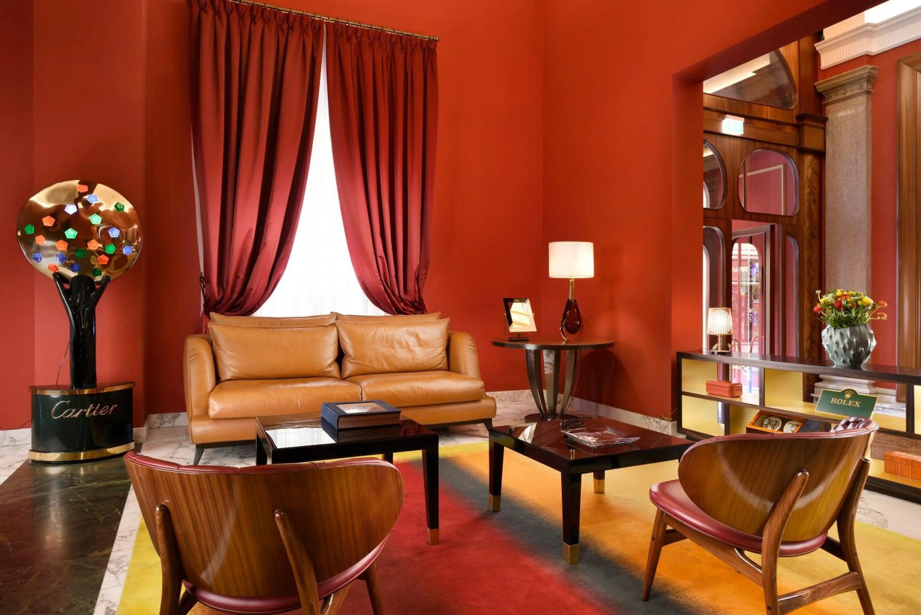 Lobby or reception in Hotel L'Orologio Roma - WTB Hotels