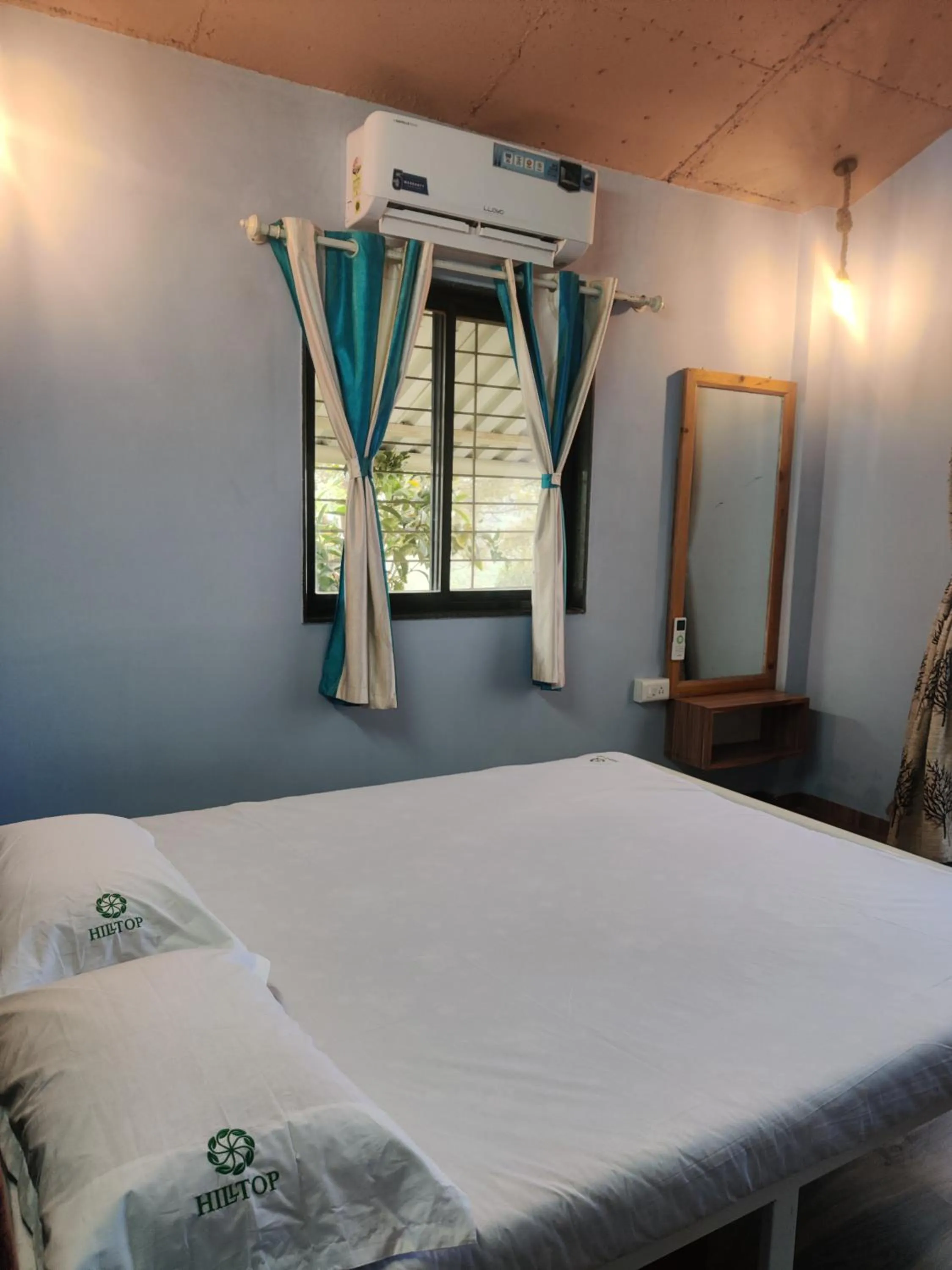 Bedroom, Bed in Hilltop Resort and Glamping Wai, Near Panchgani
