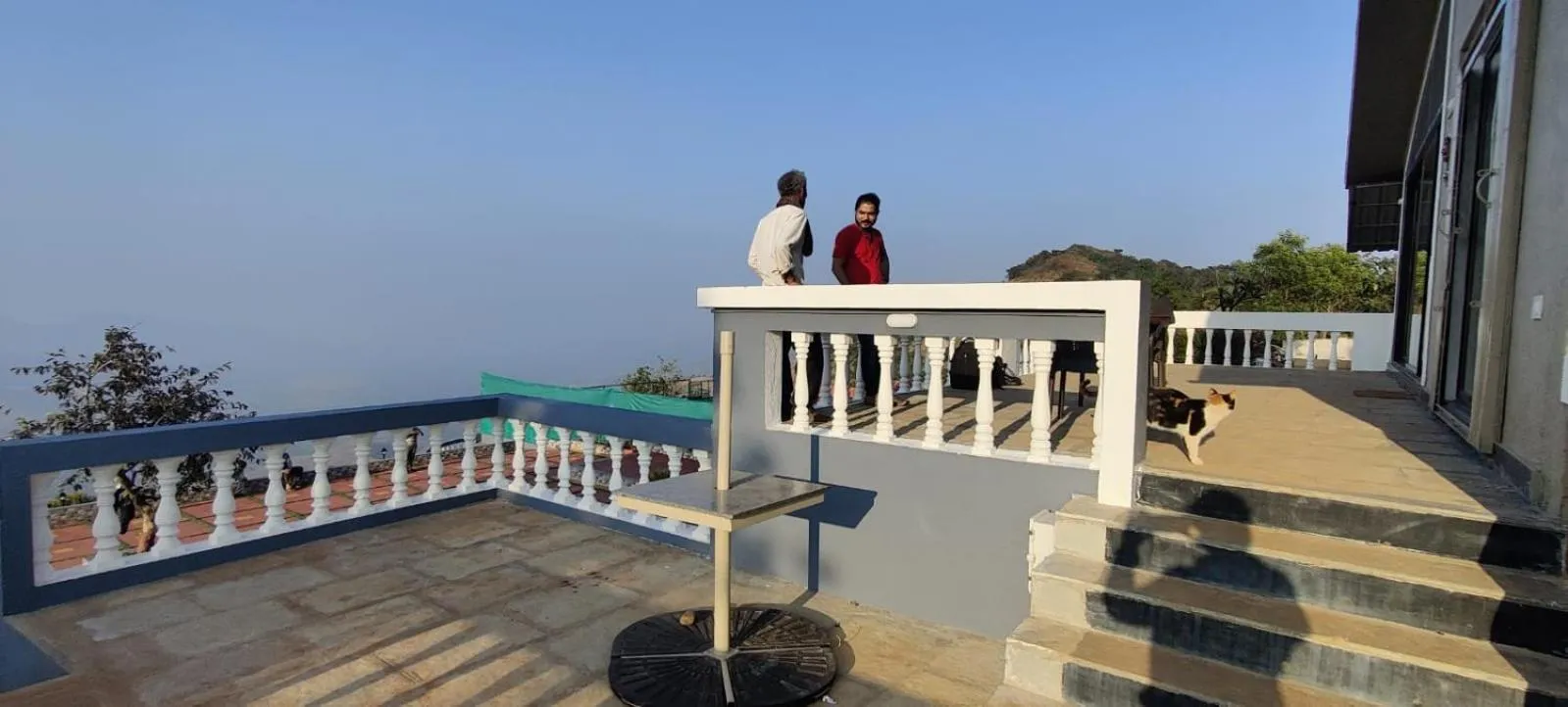 Balcony/Terrace in Hilltop Resort and Glamping Wai, Near Panchgani