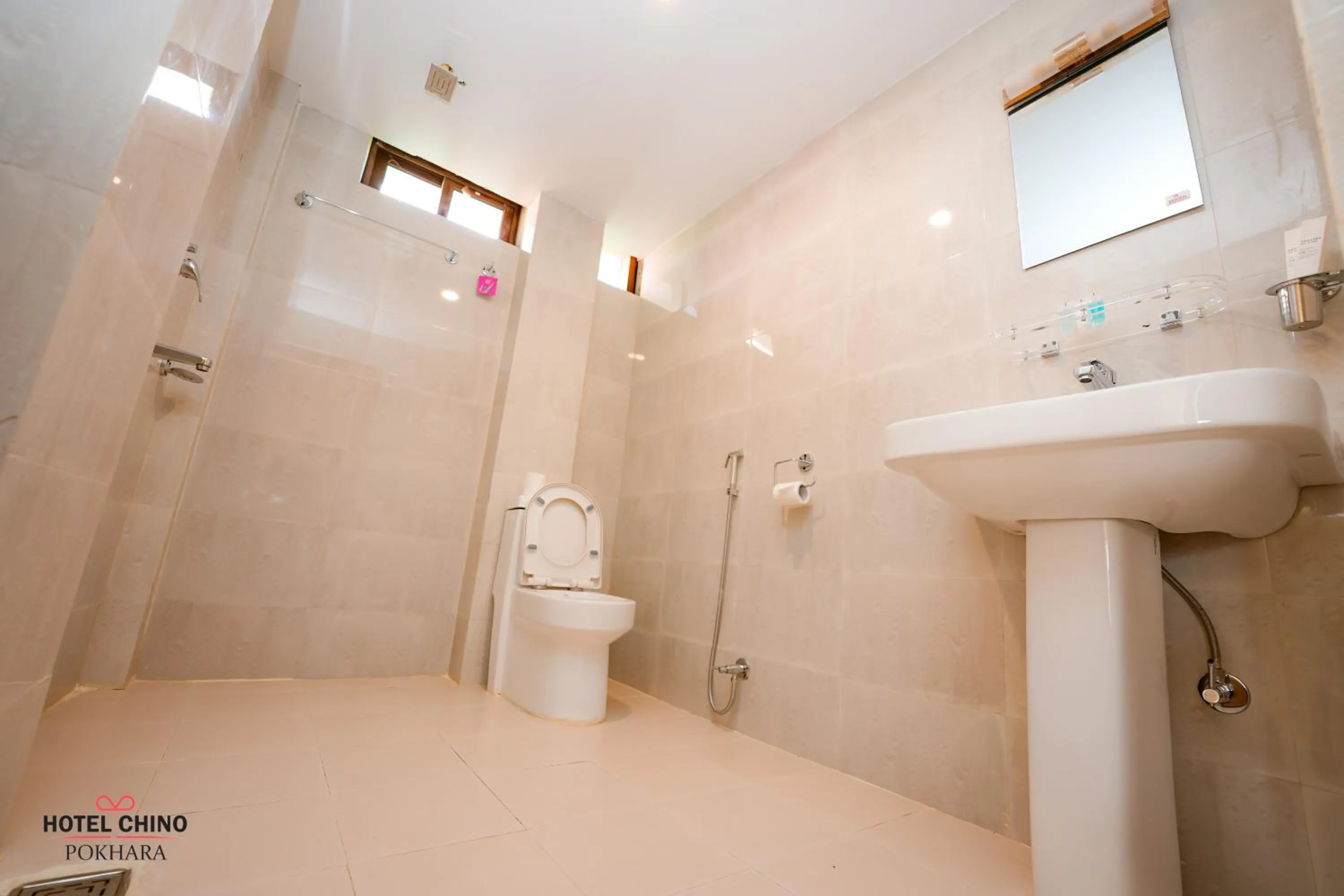 Bathroom in Hotel Chino Pokhara